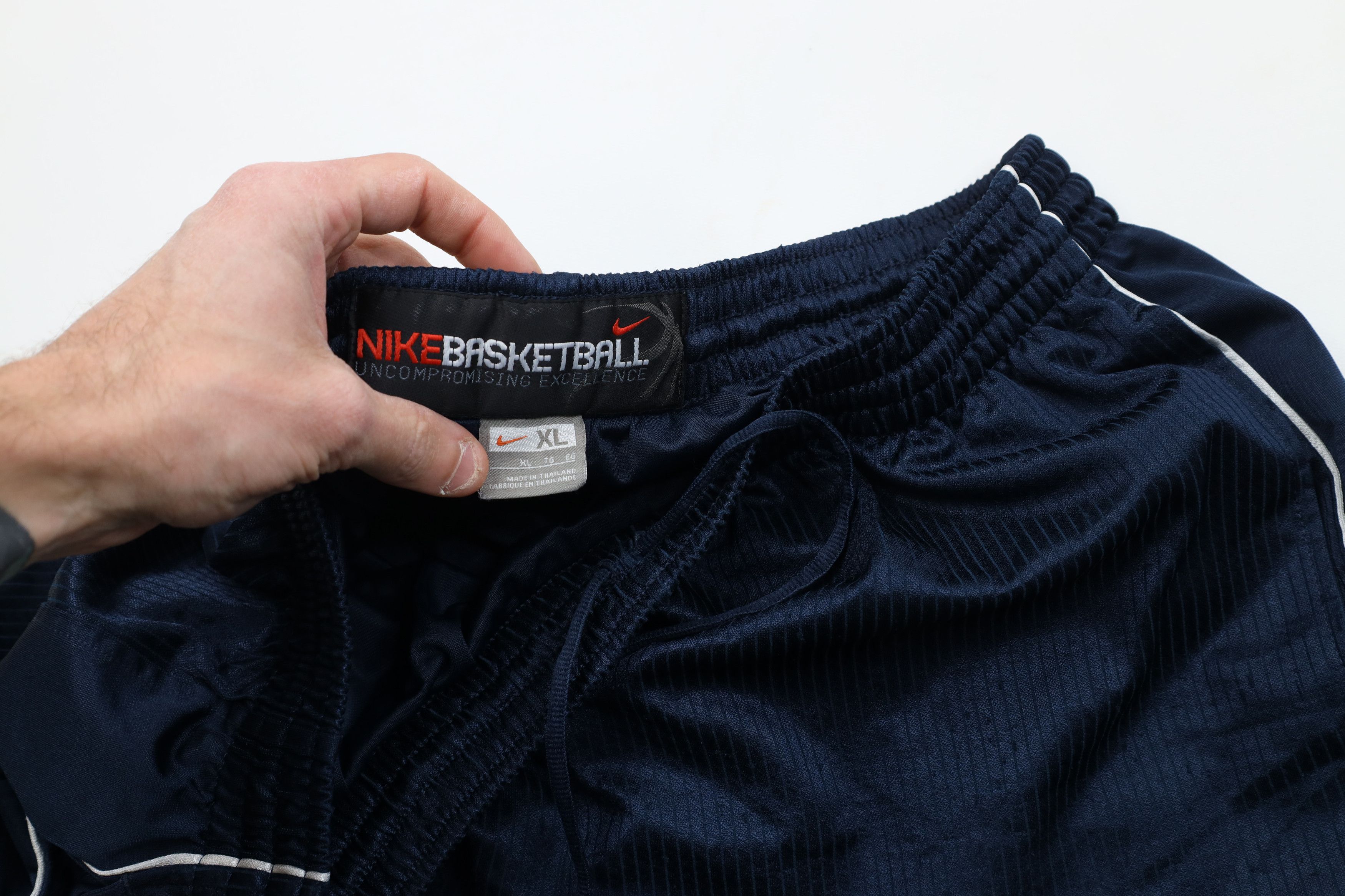 Nike Vintage Y2K Nike Dazzle Basketball Gym Shorts Navy Blue Size US 36 / EU 52 - 8 Thumbnail