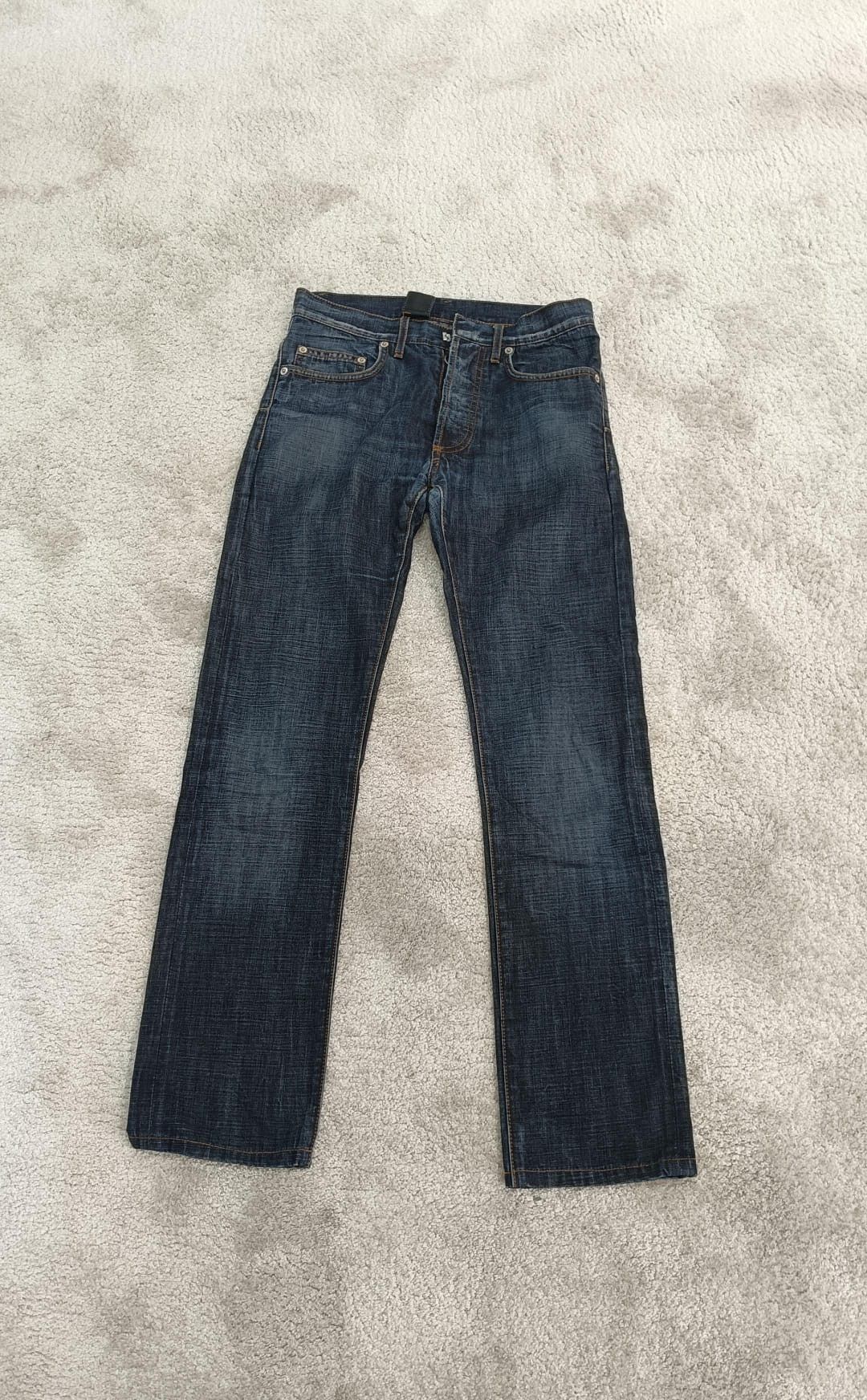 Dior Dior Homme dark indigo denim jeans Size US 27 - 1 Thumbnail