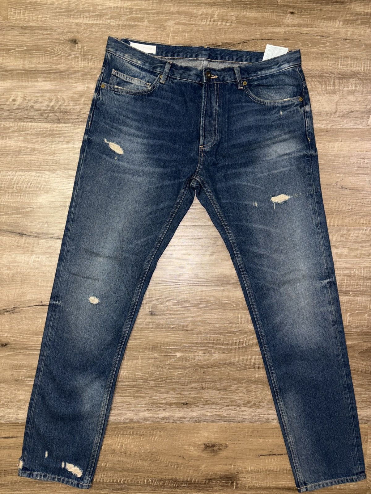 Zara Zara distressed jeans never worn 36x32 Size US 36 / EU 52 - 1 Thumbnail