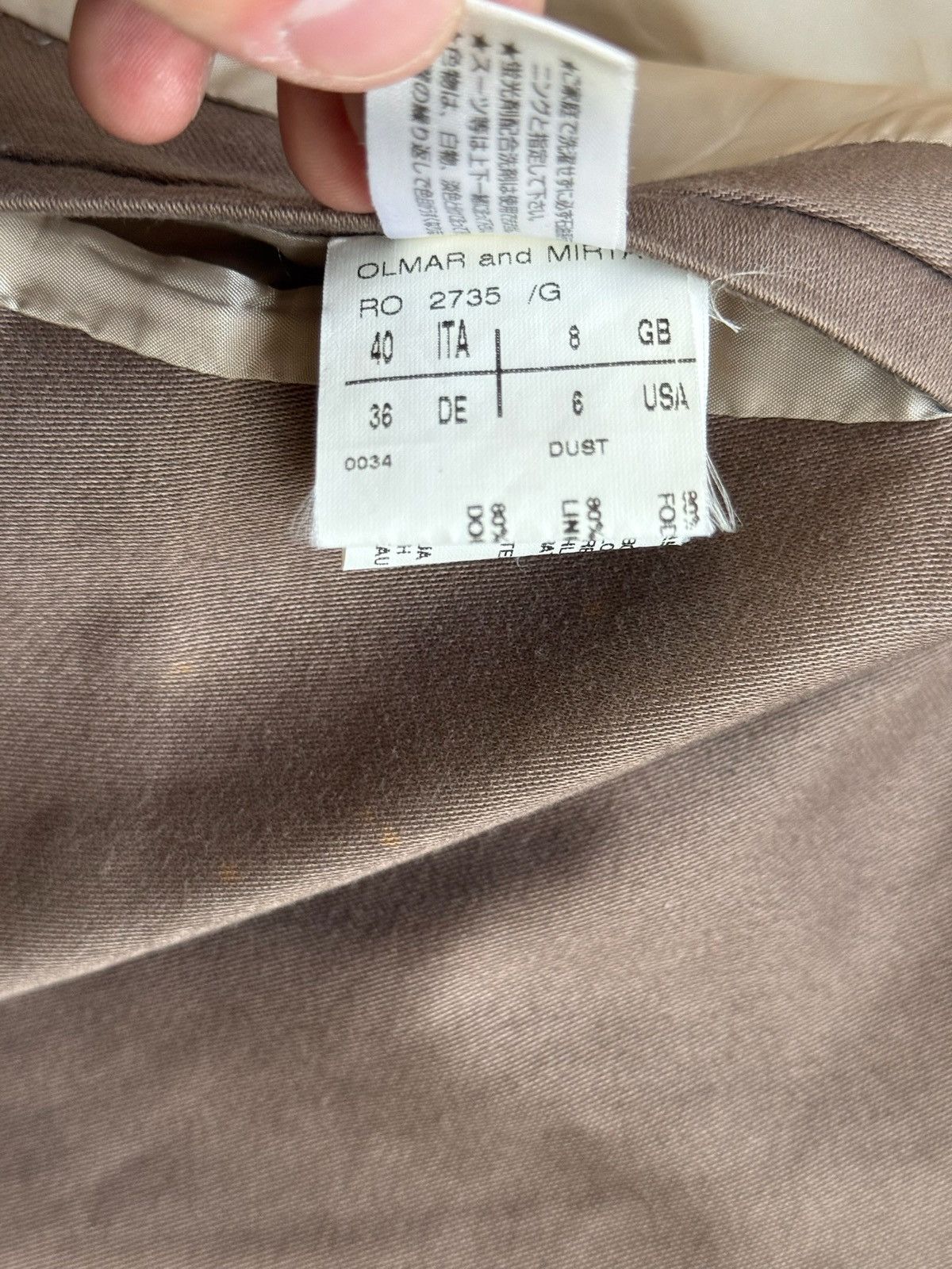 Rick Owens Rick Owens FW02 Sparrow Blazer Size M / US 6-8 / IT 42-44 - 6 Thumbnail