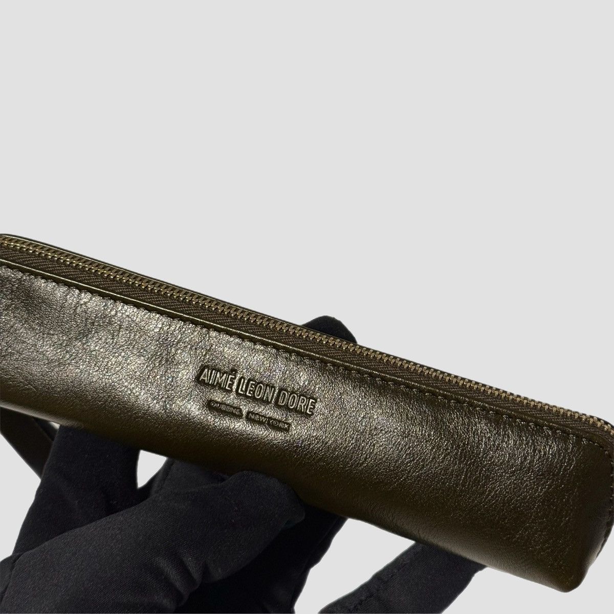 Aime Leon Dore Aime Leon Dore Leather Stationary Pouch Pencils / Eraser Size ONE SIZE - 3 Thumbnail