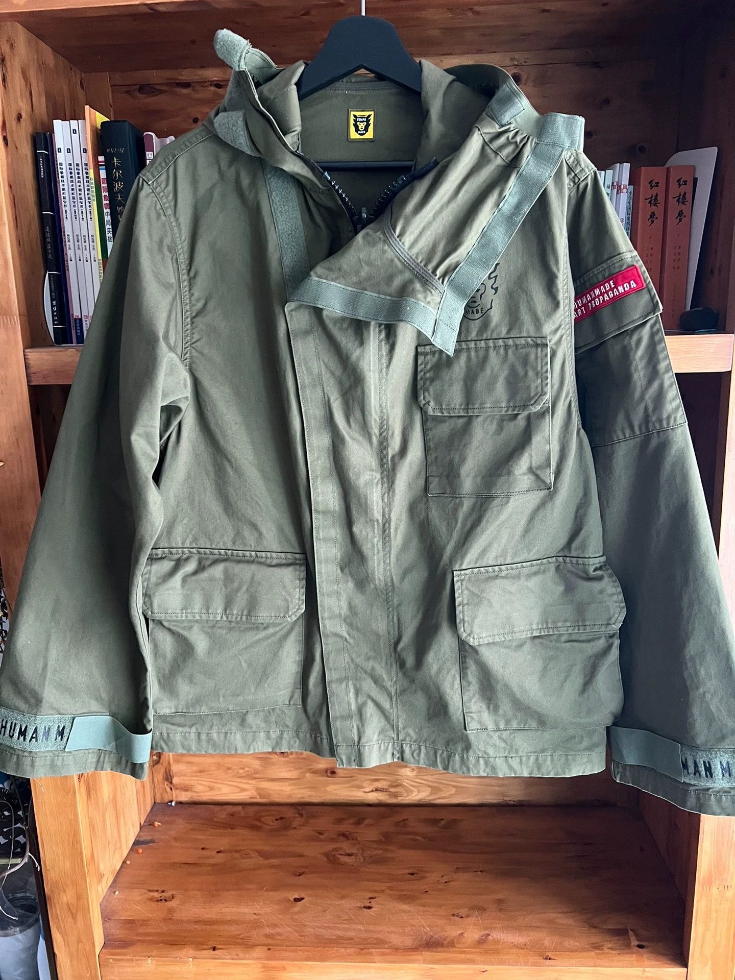 Human Made Human Made Japanese Olive Military Multi-pocket Jacket M Size US M / EU 48-50 / 2 - 2 Thumbnail