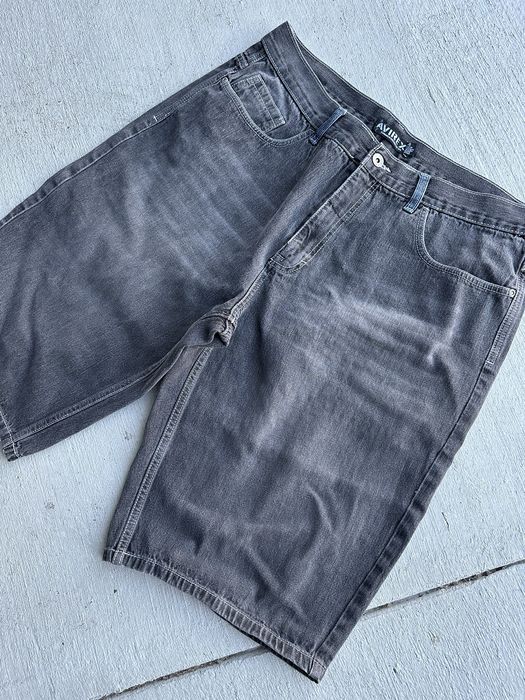 True Religion Avirex Y2K Baggy Jean Shorts Jorts | Grailed