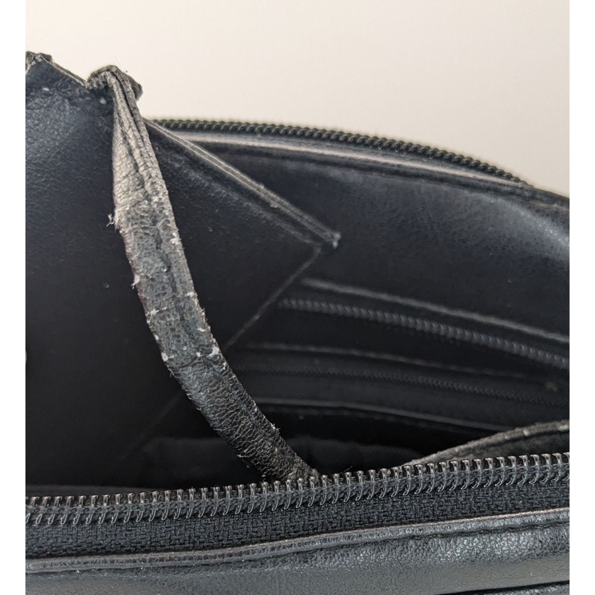 Other Vittoria New York Black Faux Leather Crossbody Bag With Gold Size ONE SIZE - 9 Thumbnail
