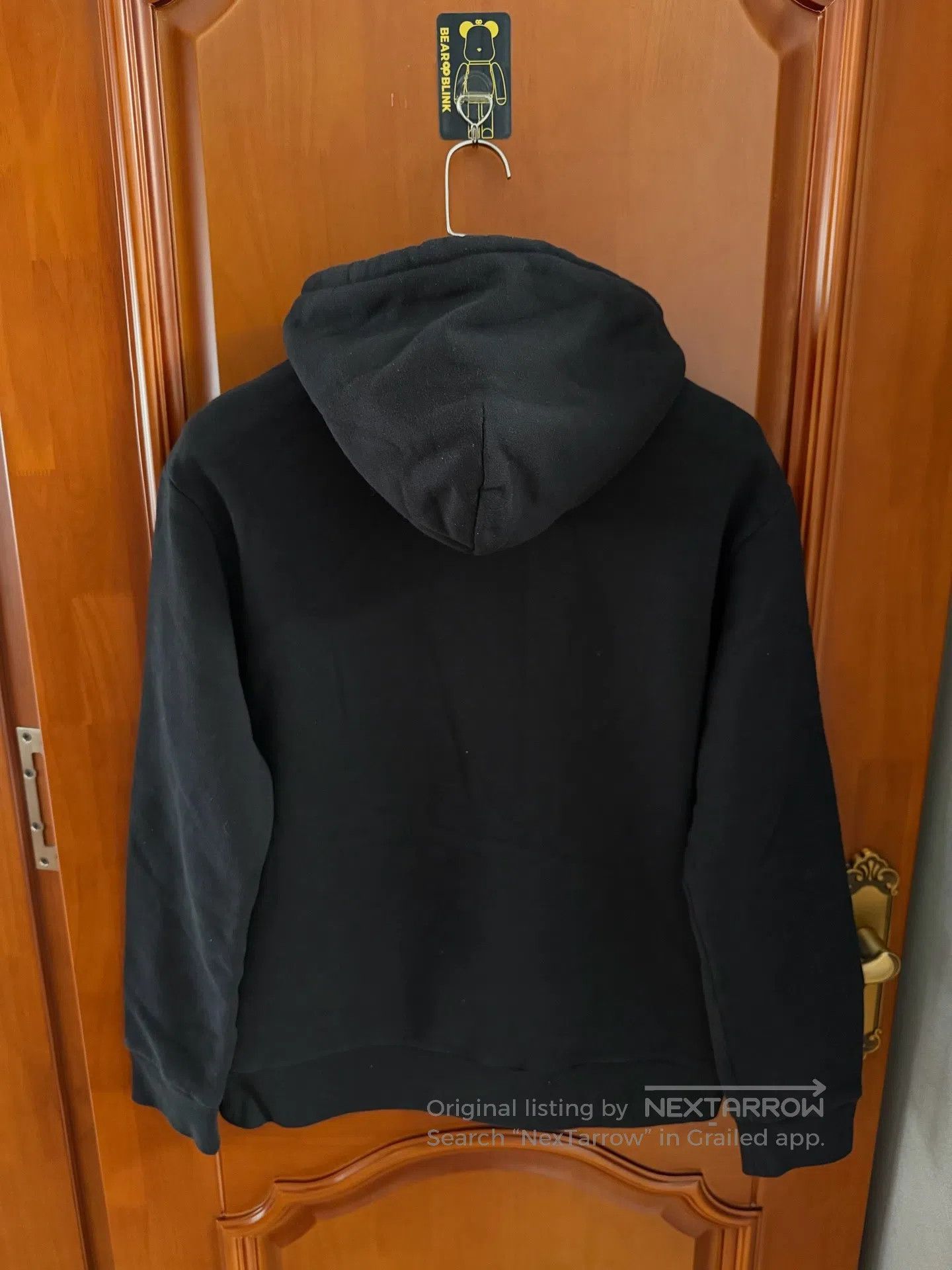 Louis Vuitton Louis Vuitton Black Pin Letter Logo Hoodie| Size US XL / EU 56 / 4 - 2 Thumbnail