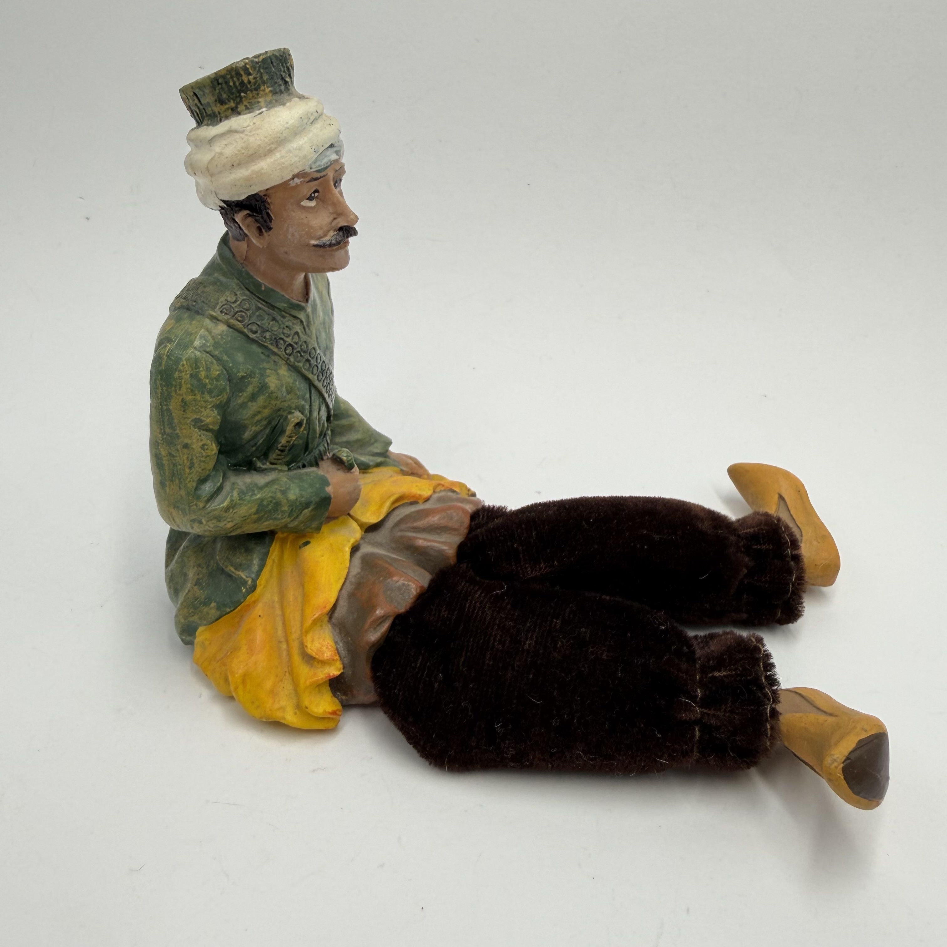 Vintage Vintage Uzbek Seated Man Figurine Shelf Sitter Size ONE SIZE - 9 Thumbnail
