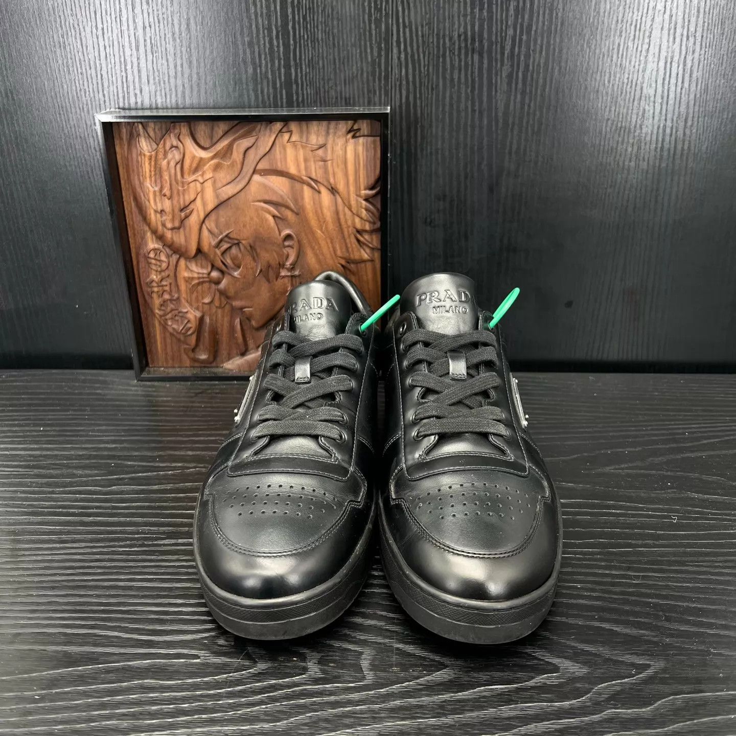 Prada PRADA Downtown Black 8/42 Like New Size US 8 / EU 41 - 7 Thumbnail