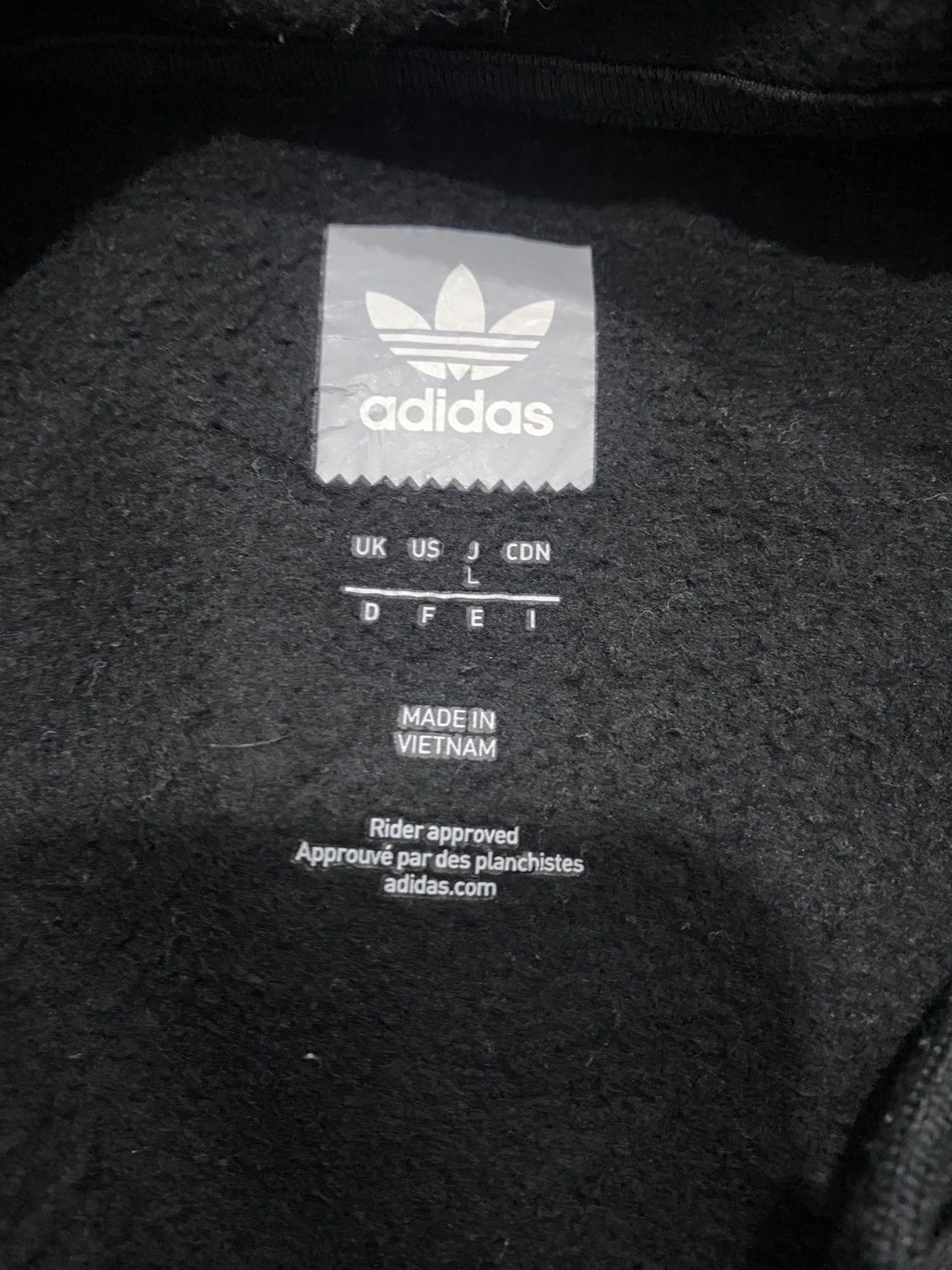Adidas Adidas hoodie big logo Size US L / EU 52-54 / 3 - 6 Thumbnail