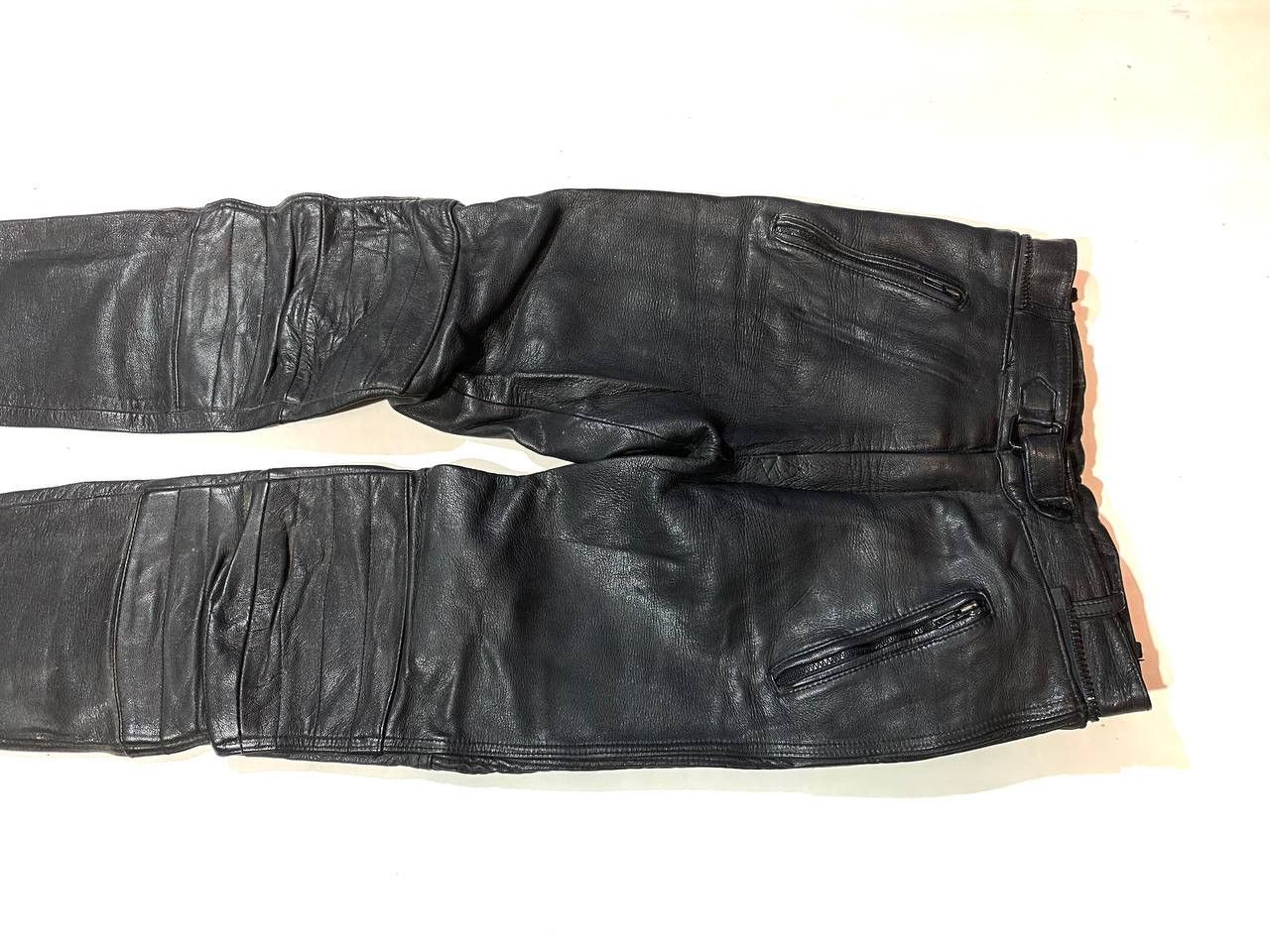 Leather Vintage Rare Racing Moto Leather Pants Size US 30 / EU 46 - 6 Thumbnail