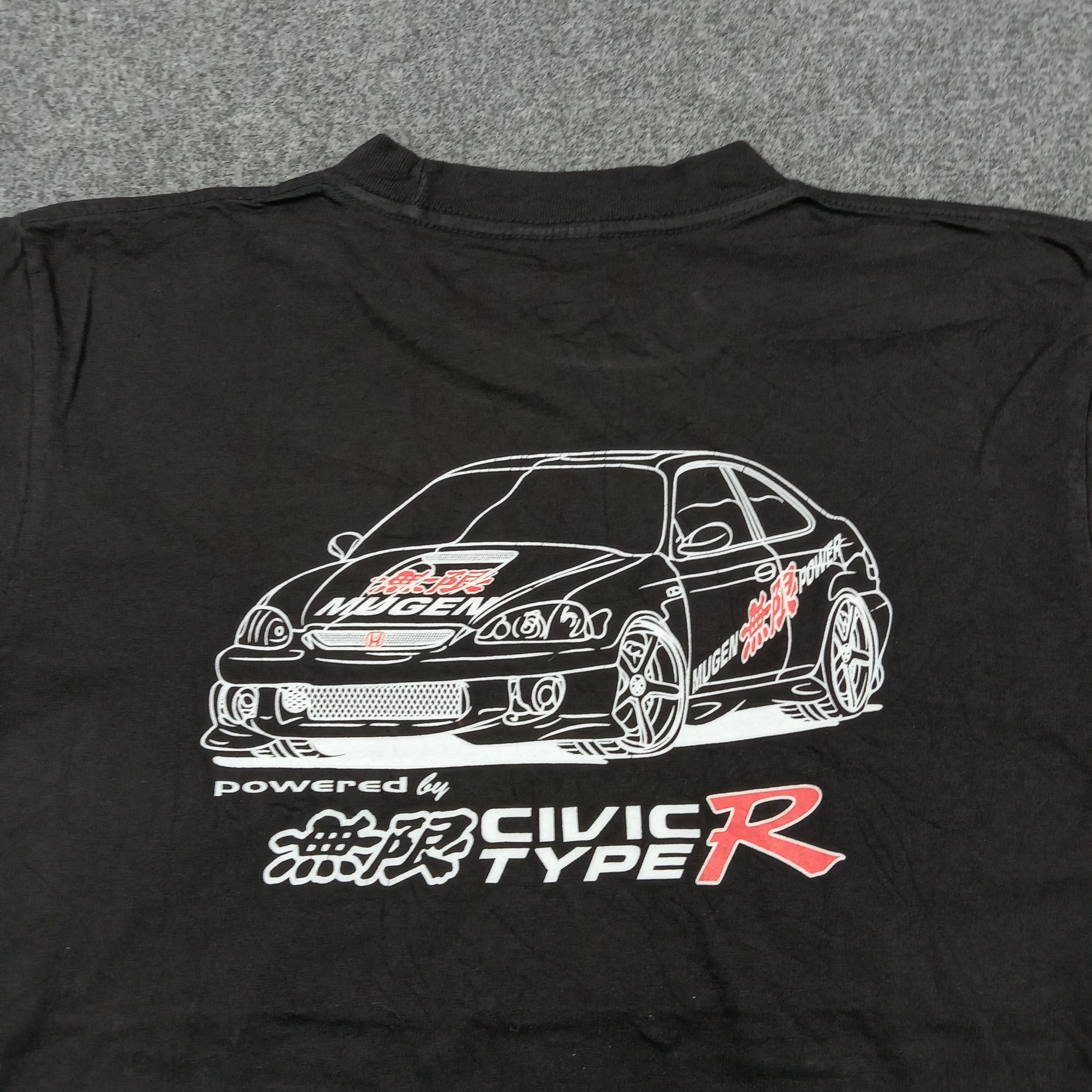 Japanese Brand JDM Mugen Power Racing Honda Civic Type R Tshirt C276N17 Size US M / EU 48-50 / 2 - 2 Thumbnail