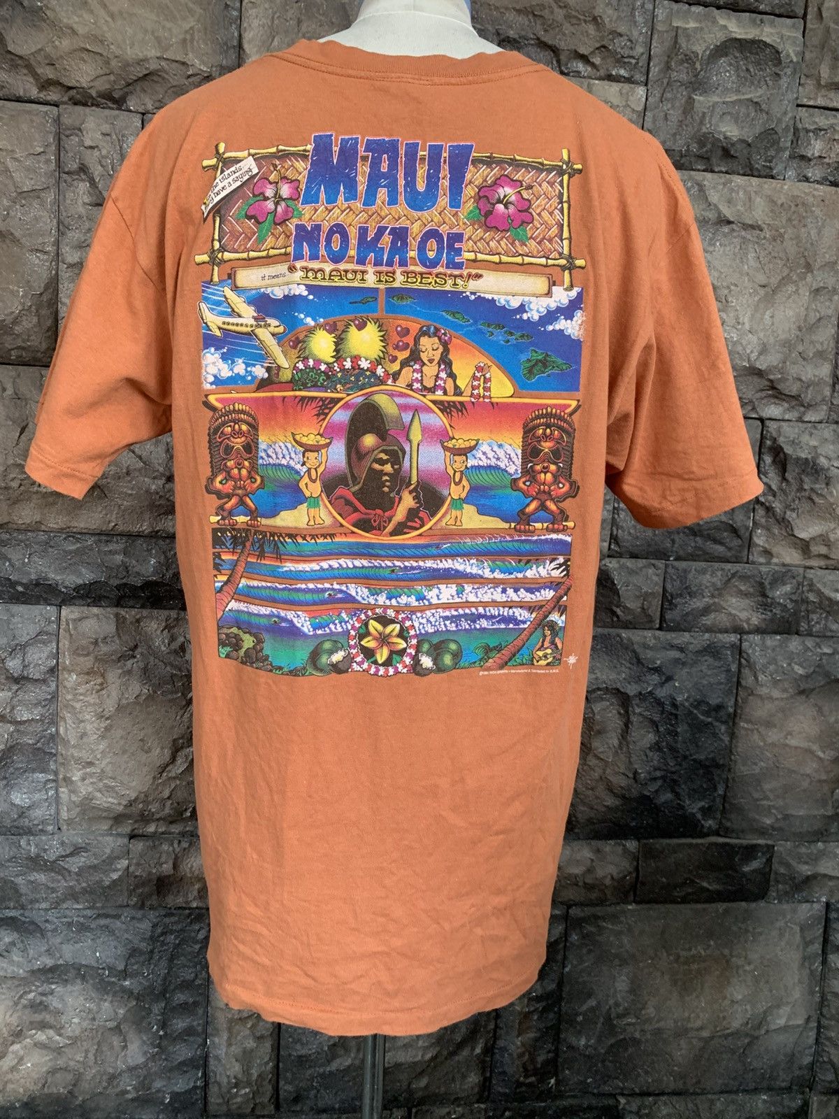 Arts & Science Vintage 90s Rick Griffin Collection Psychedelic Art Surf Tee Size US L / EU 52-54 / 3 - 1 Thumbnail