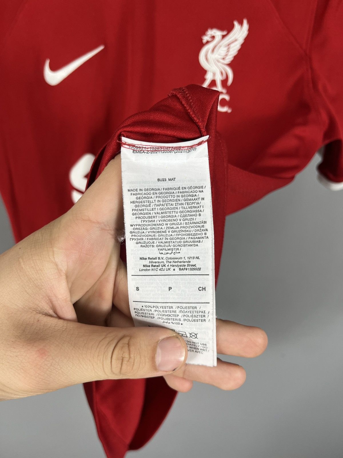 Nike Liverpool FC Nike 2022/23 Home Football Shirt Soccer Jersey Size US S / EU 44-46 / 1 - 7 Thumbnail
