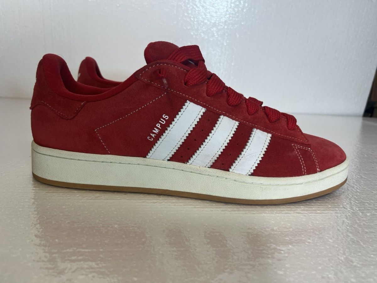 Adidas Adidas Campus 00's Red Suede Sz 14 New | Grailed
