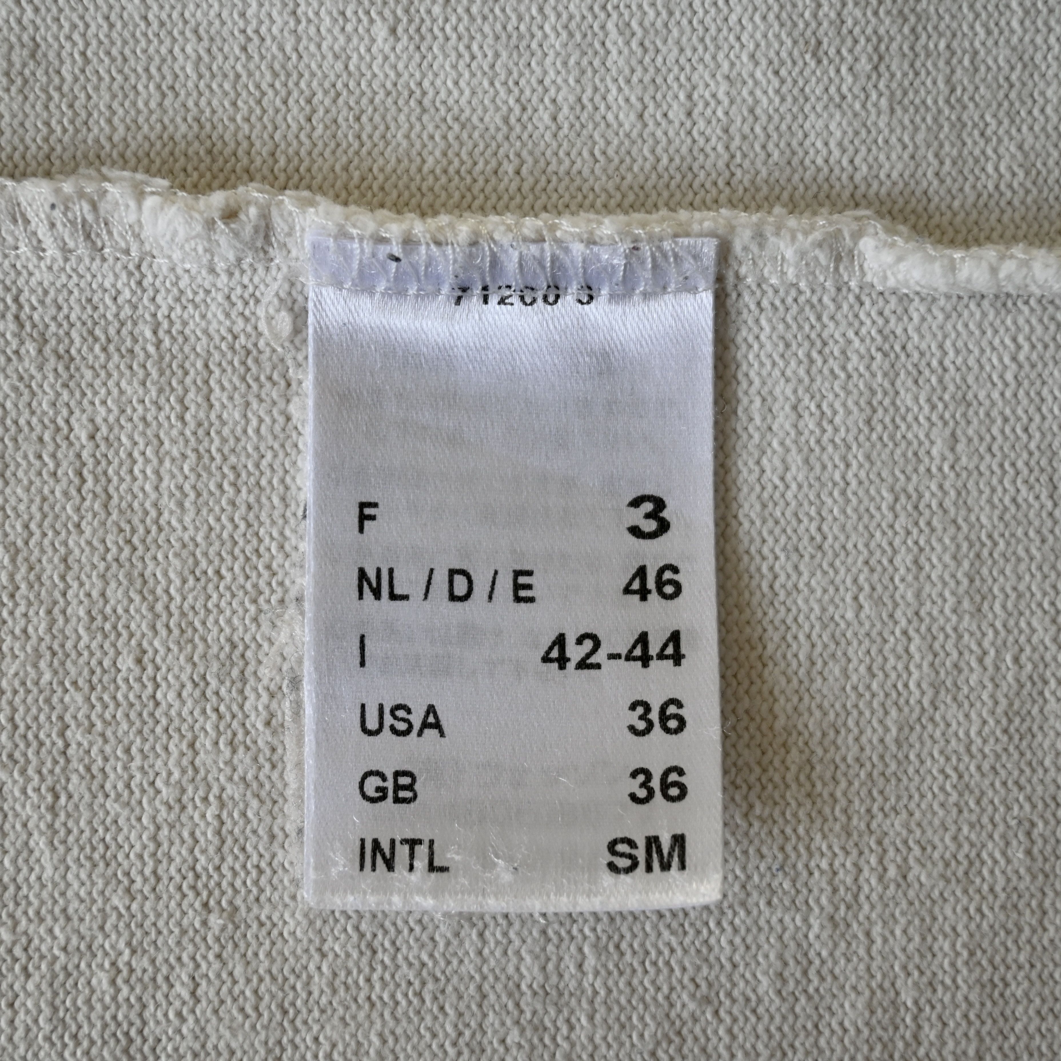 Saint James SAINT JAMES heavyweight cotton solid basque shirt, ecru, 3 Size US S / EU 44-46 / 1 - 10 Thumbnail