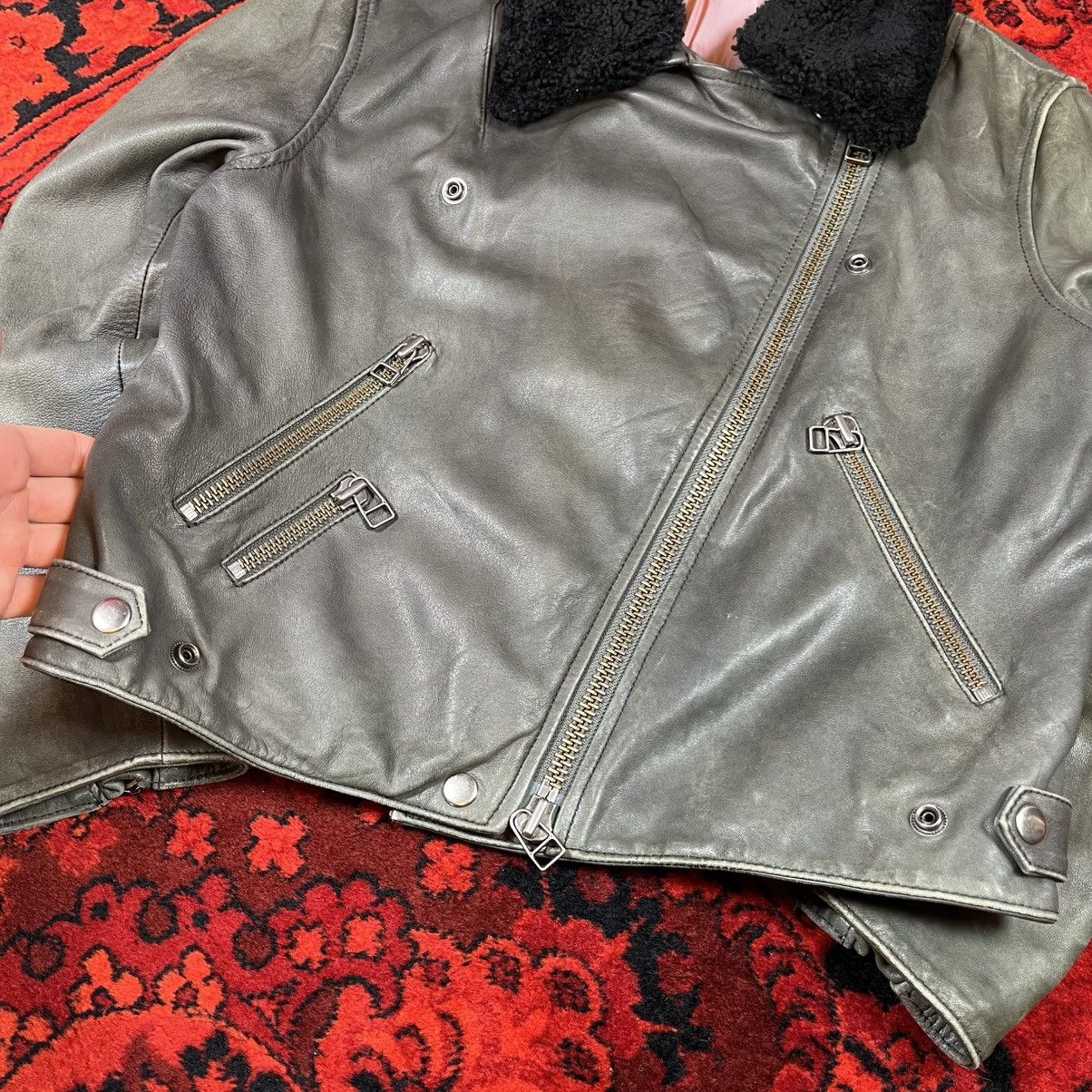 Acne Studios Acne Studios Rita Aviator leather jacket with fur collar Size M / US 6-8 / IT 42-44 - 7 Thumbnail