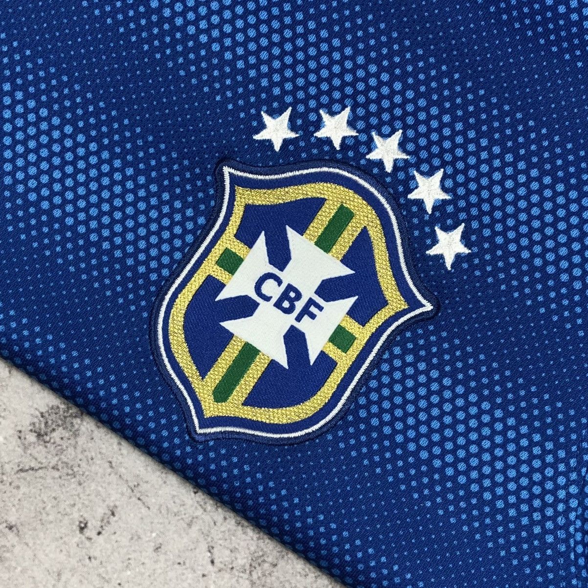 Nike Brazil CBF 2014-2015 Nike Away Soccer Jersey youth XL Size US S / EU 44-46 / 1 - 2 Thumbnail