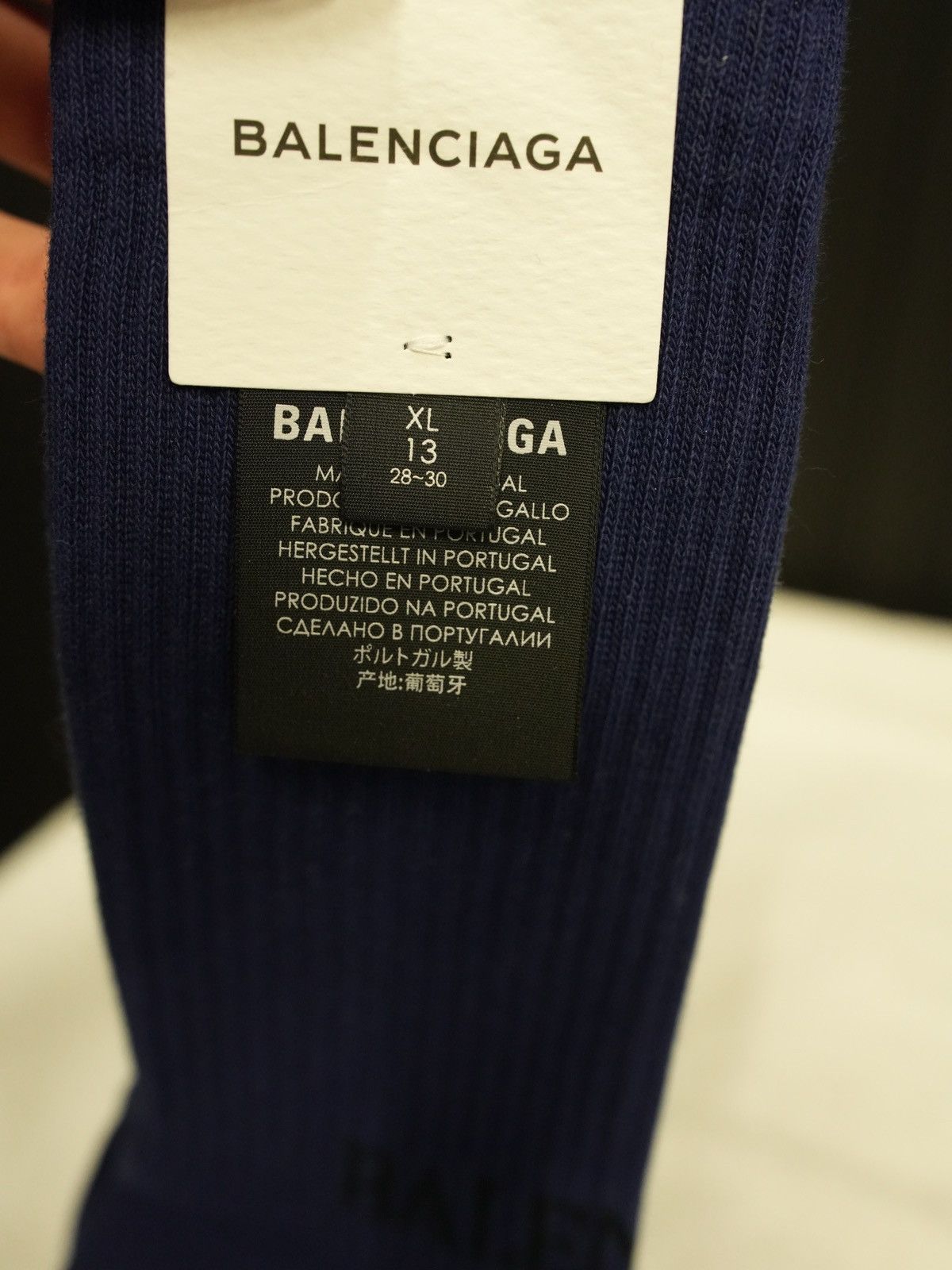 Balenciaga Balenciaga Logo Socks Size ONE SIZE - 4 Thumbnail