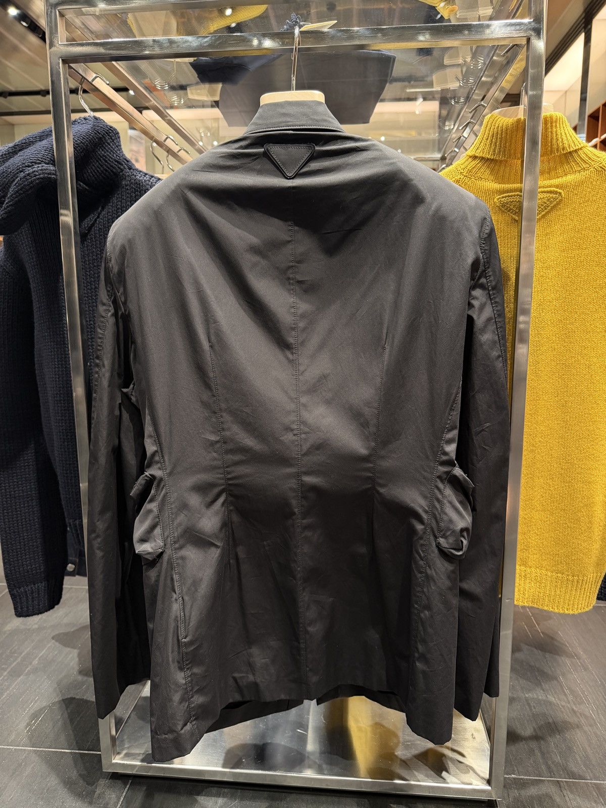 Prada Prada single-breasted cotton jacket Size US S / EU 44-46 / 1 - 3 Thumbnail