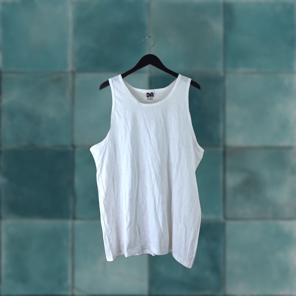 Vintage VINTAGE Alleson Athletic Tank Shirt Mens XL White 90s Deadstock NWOT 100% Cotton USA Made Size US XL / EU 56 / 4 - 1 Thumbnail