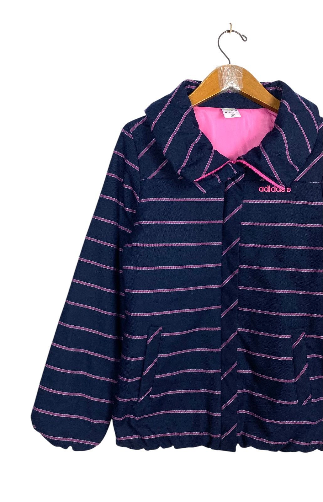 Adidas Rare‼️ Adidas Neo Label Stripe Jacket Size S / US 4 / IT 40 - 2 Thumbnail