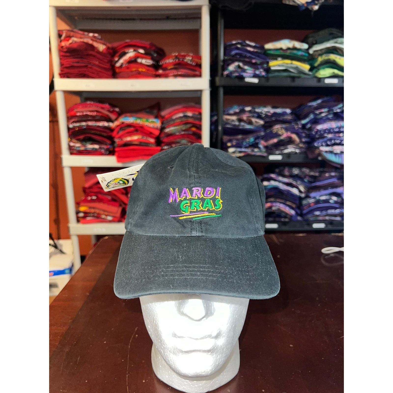 Vintage Vintage Mardi Gras Hat Accent Annex New Orleans Headwear NWT Size ONE SIZE - 1 Thumbnail
