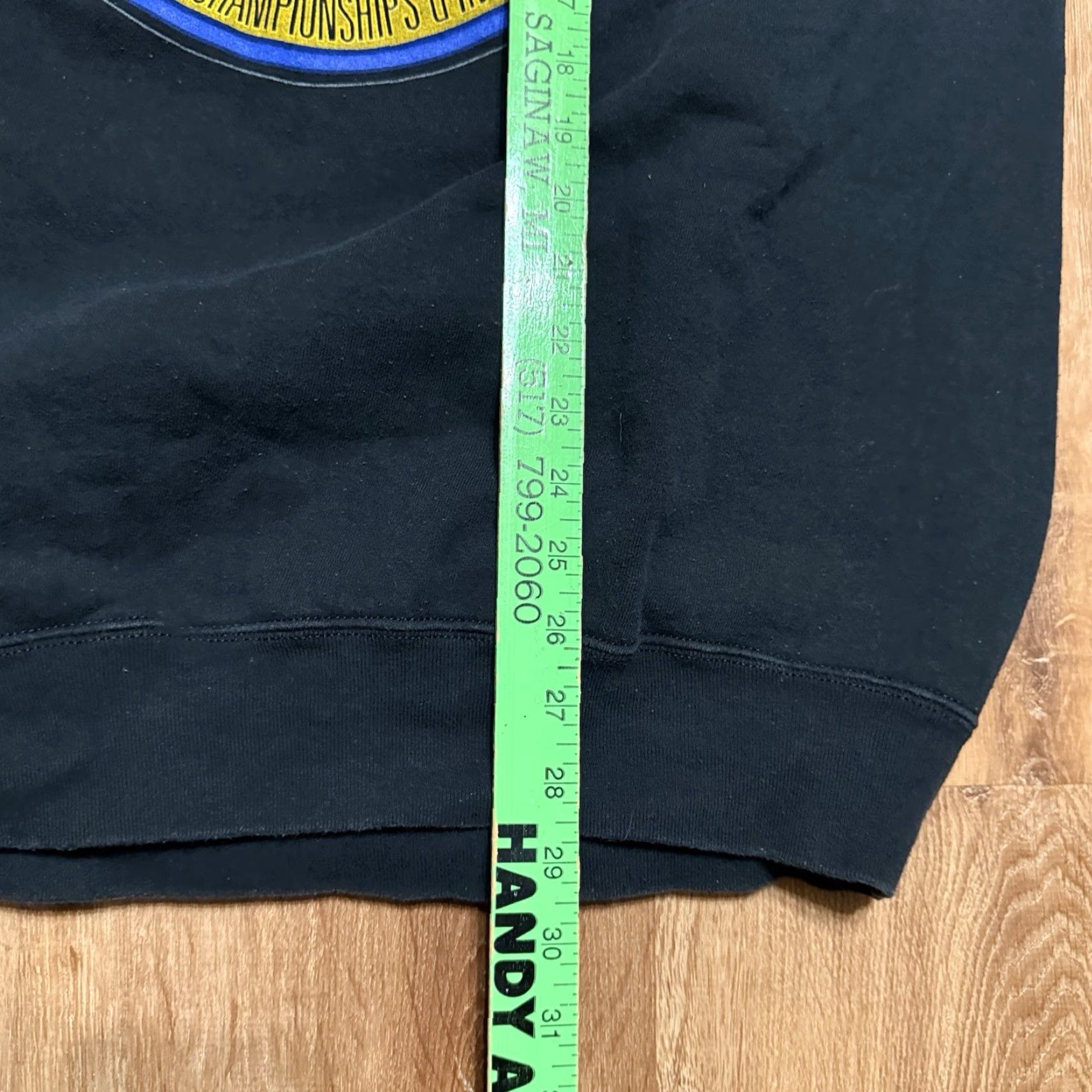Fruit Of The Loom VINTAGE 90s Police Dog Championship Sweatshirt Crewneck 1995 Mens 2XL Black - Fruit of the Loom Pullover Sweatshirt Mens 2XL Black Size US XXL / EU 58 / 5 - 6 Thumbnail