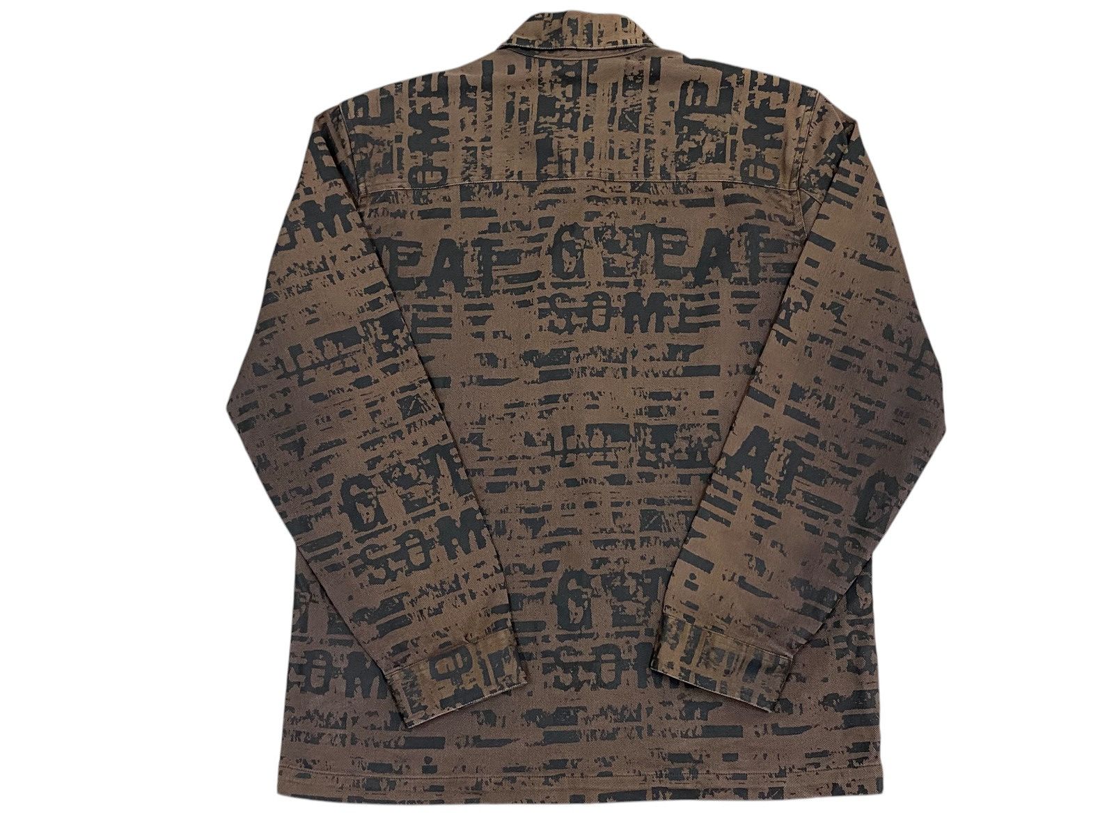 In The Attic In The Attic Brown Graphic Print Jacket Size US L / EU 52-54 / 3 - 4 Thumbnail