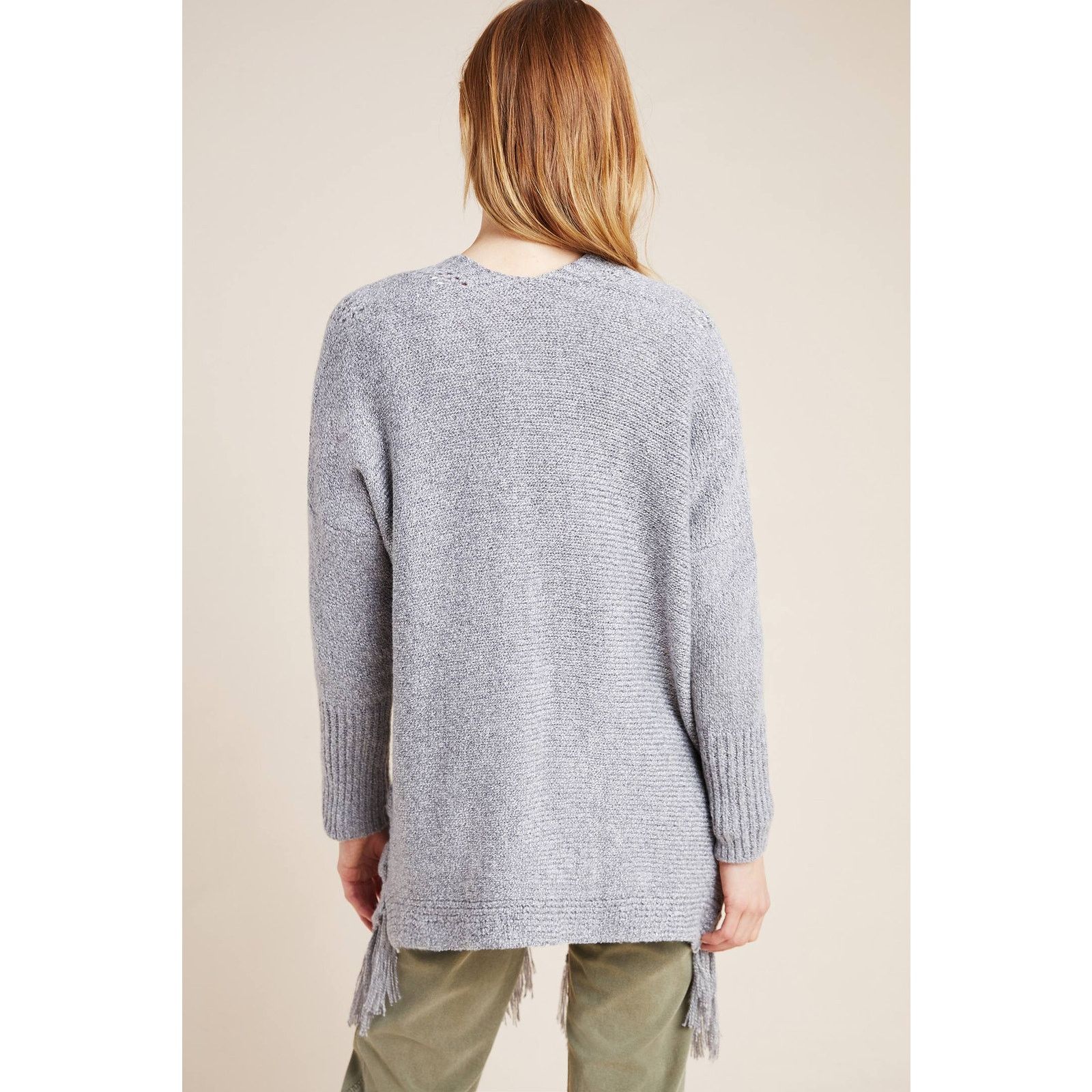 Anthropologie Anthropologie Lane Fringed Kimono by Akemi + Kin Retail $128 Size ONE SIZE - 4 Thumbnail
