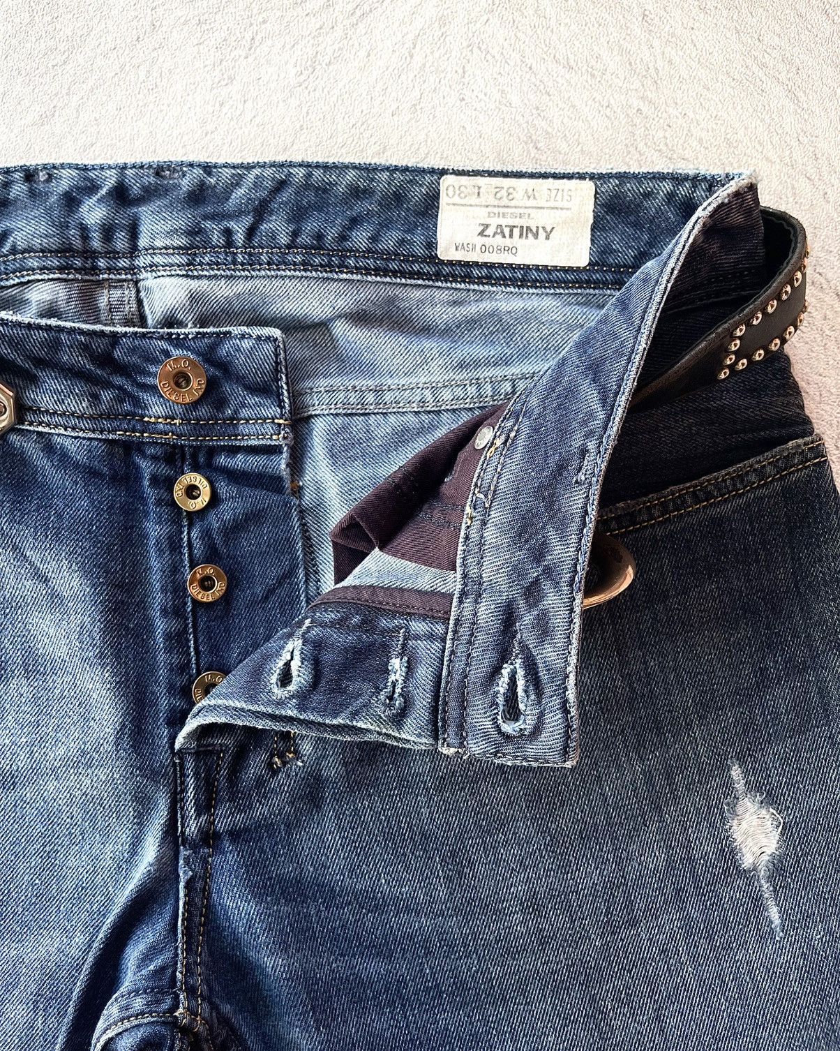 Diesel Diesel Zainty Boot Cut Flared Size US 33 - 4 Thumbnail