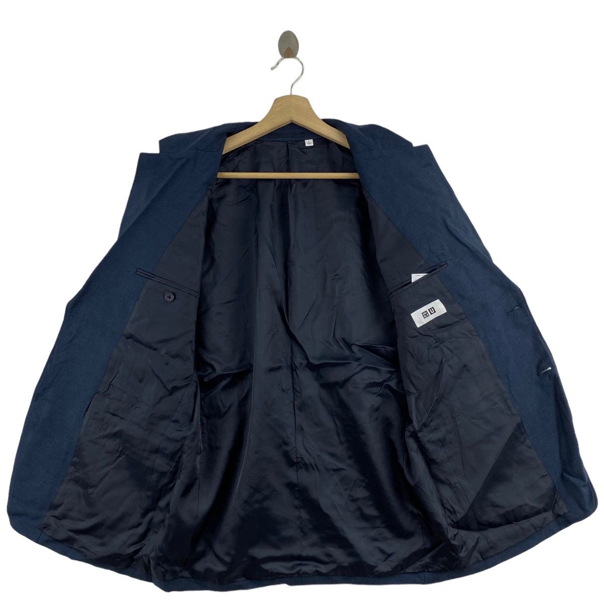 Christophe Lemaire UNIQLO x CHRISTOPHE LEMAIRE Japan Plain Navy Blazer Coat Size US L / EU 52-54 / 3 - 5 Thumbnail