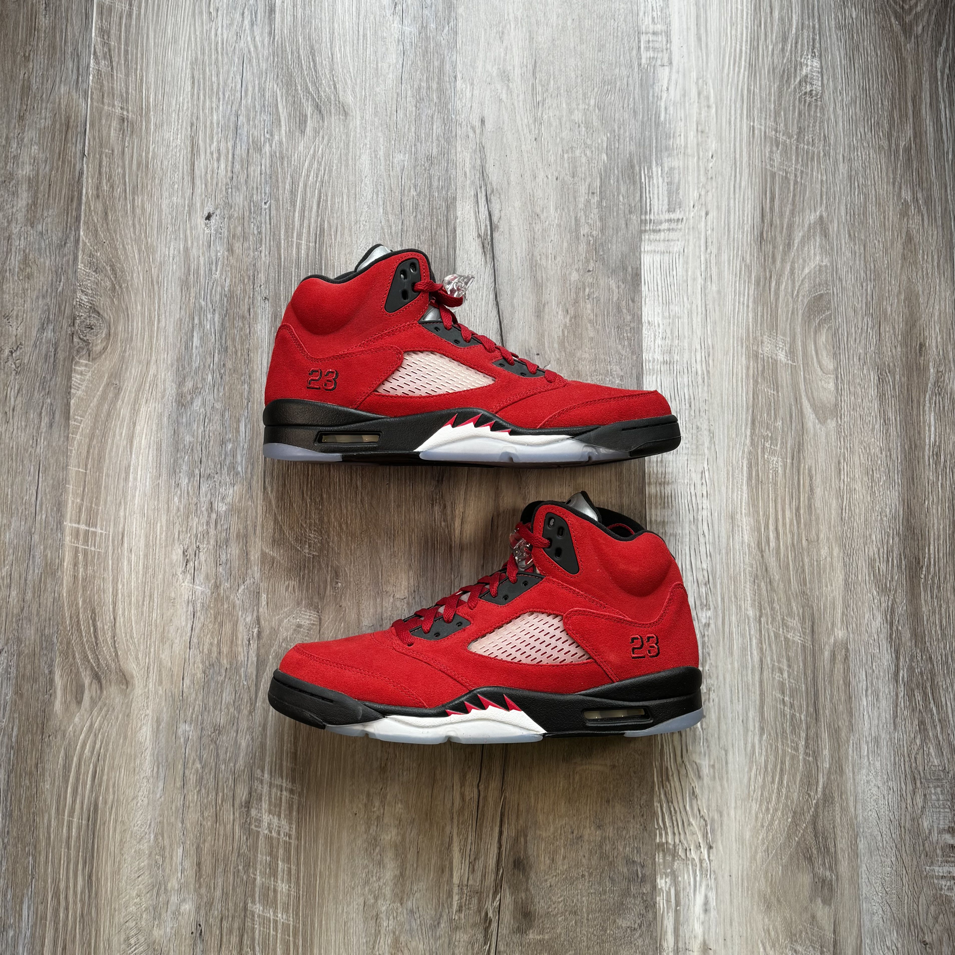 image of Jordan Nike • Jordan 5 Retro "raging Bull Red" (11.5M) Shoes, Men's