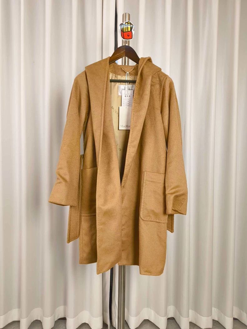 Max Mara Max Mara Rialto Brown Coat Size S / US 4 / IT 40 - 1 Thumbnail