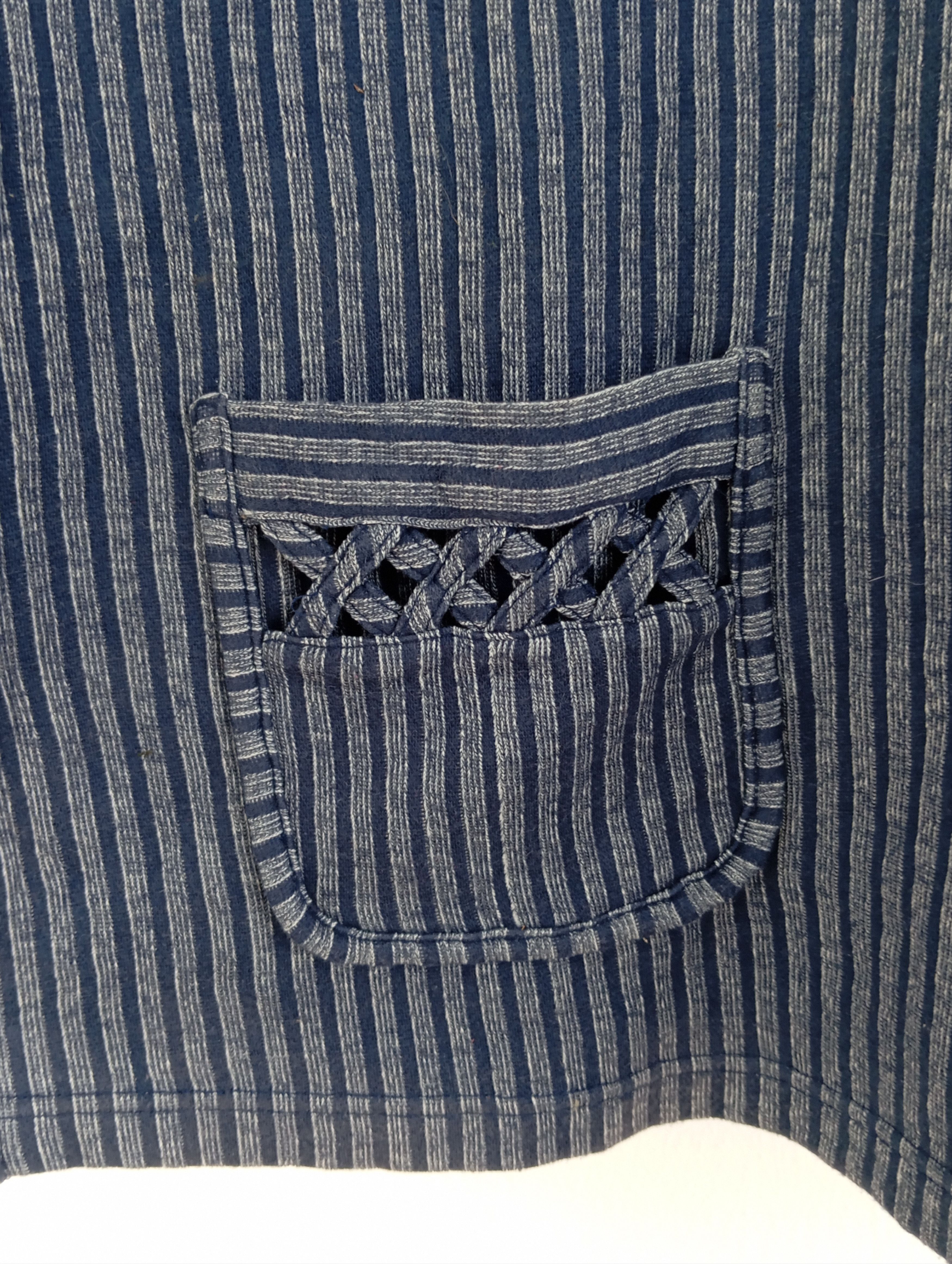 Japanese Brand Mo de Moi outerwear beautiful stripes. Size US L / EU 52-54 / 3 - 2 Thumbnail