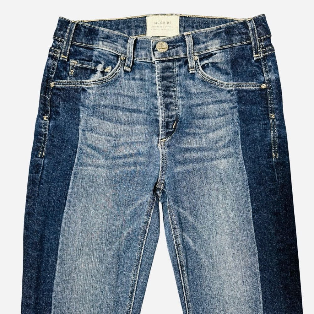 Other McGuire Denim Side Stripe Crop Raw Hem Jeans Size 27 Size 27" / US 4 / IT 40 - 8 Thumbnail