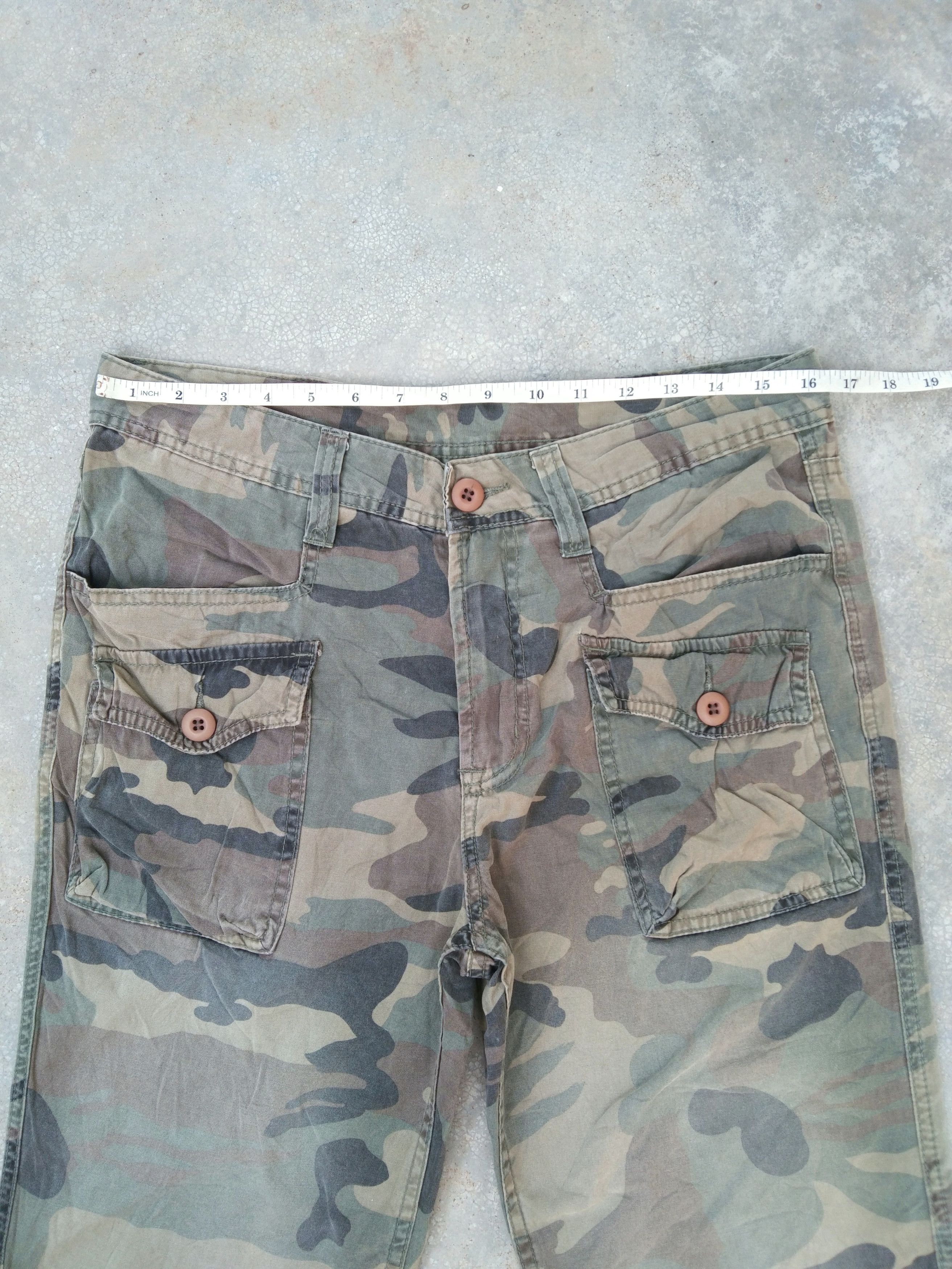 Japanese Brand DPM-045 Multipocket Boot Cut Military Style Pants 32x30 Size US 32 / EU 48 - 4 Thumbnail