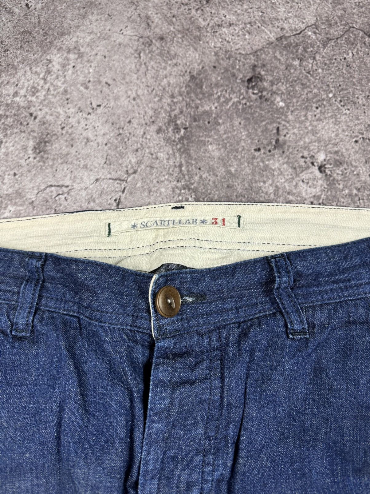 Scarti-Lab × Vintage Scarti-Lab denim Pants Made in italy Size 31 Rare❗️ Size US 31 - 5 Thumbnail