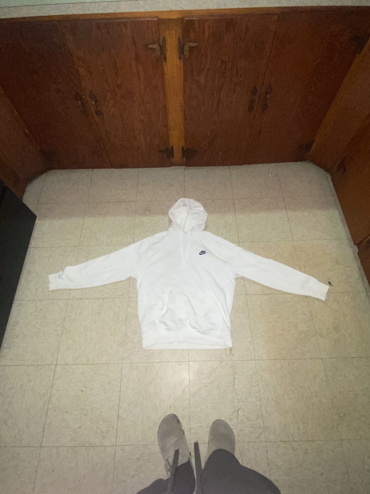 Nike Nike hoodie fleece white size s Size US S / EU 44-46 / 1 - 2 Thumbnail