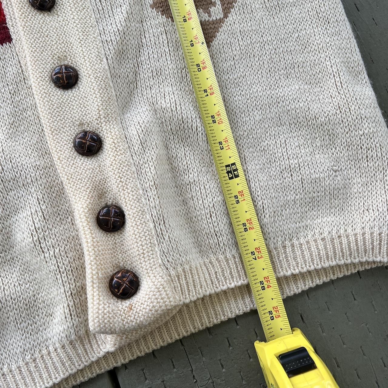 Pendleton × Vintage Vintage 70s Virgin Wool Pendleton Aztec Knit Sweater Size US M / EU 48-50 / 2 - 6 Thumbnail