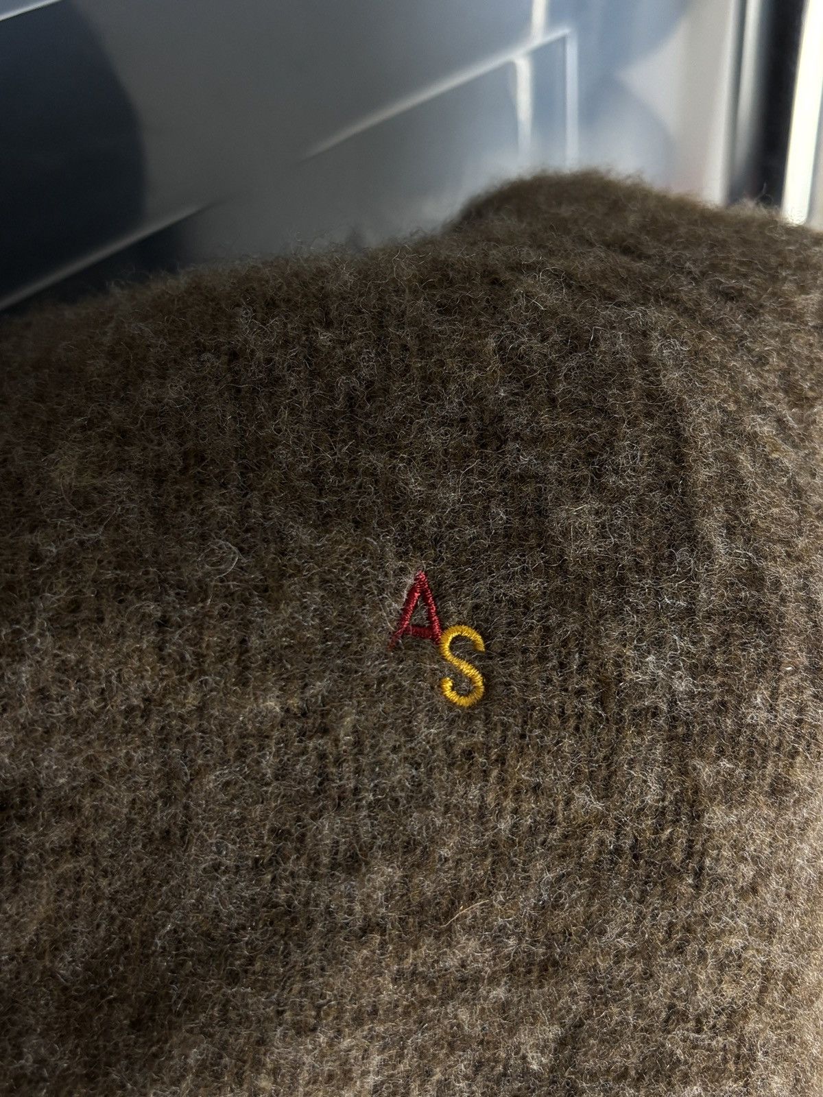 Acne Studios Acne Studios Wool Sweater Rare AS Logo Grail Size US M / EU 48-50 / 2 - 5 Thumbnail