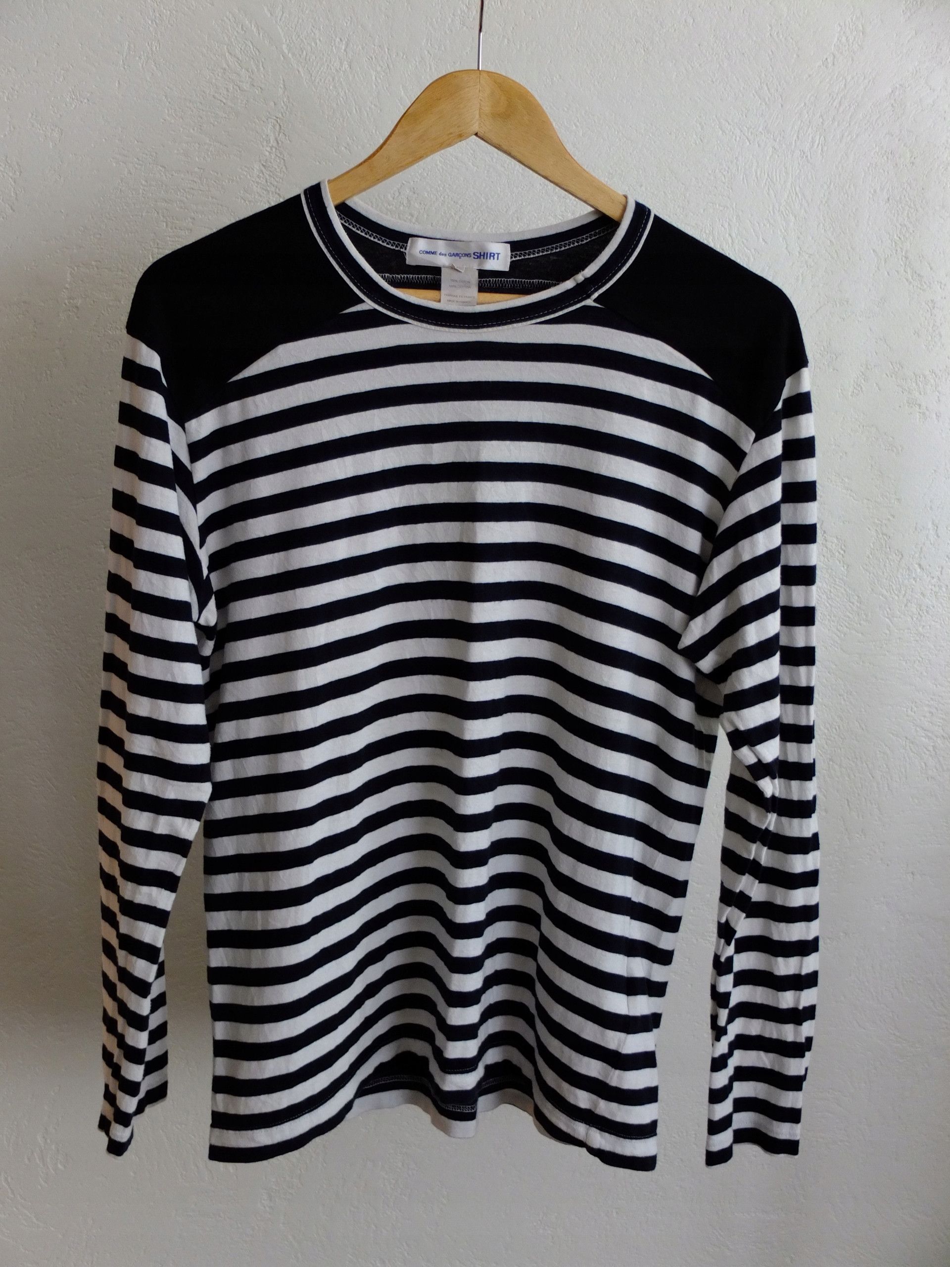 Comme des Garcons SHIRT [L] Striped Longsleeve Shirt (FW12) Size US L / EU 52-54 / 3 - 11 Thumbnail
