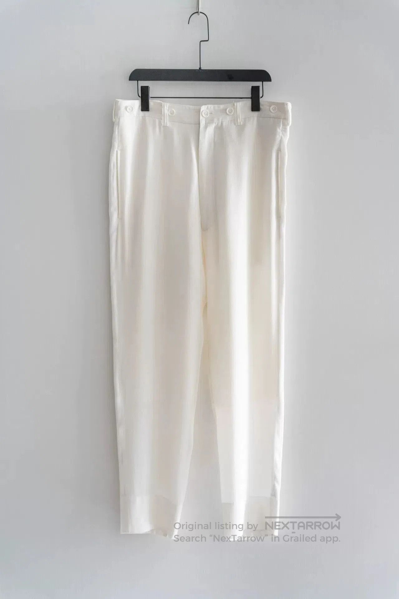 Yohji Yamamoto Yohji Yamamoto Silk Flared Pants. Size US 44 / EU 60 - 1 Thumbnail