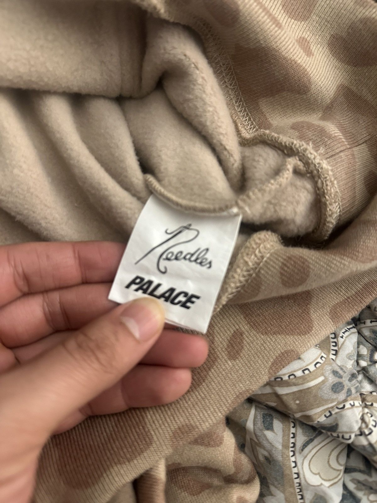 Needles × Palace Palace Needles Hoodie Sand Size US L / EU 52-54 / 3 - 4 Thumbnail