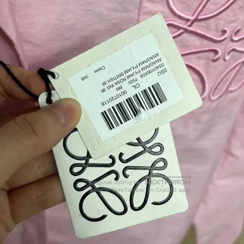 Loewe Loewe Pink Cotton Shirt for Women . Size M / US 6-8 / IT 42-44 - 5 Thumbnail