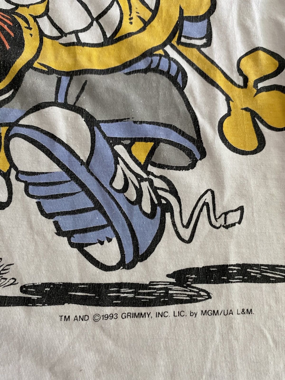 Cartoon Network Vintage 1993 Grimmy Funny Dog Size US L / EU 52-54 / 3 - 3 Thumbnail