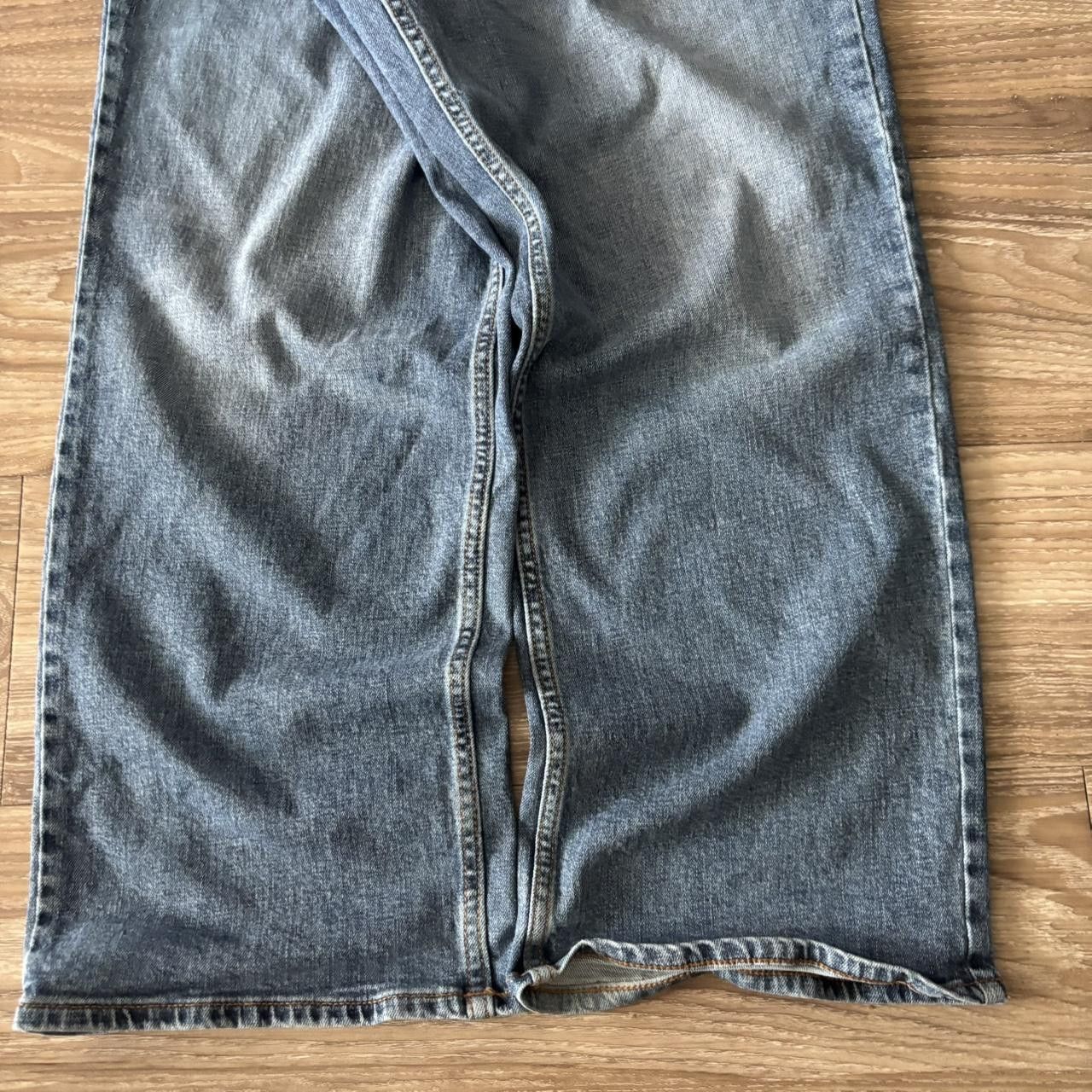 Old Navy Crazy Vintage Y2K/2000s Baggy Medium Wash Old Navy Skater Loose Denim Jeans! 42x30 Size US 42 / EU 58 - 6 Thumbnail
