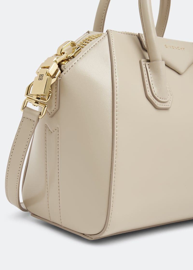 Givenchy o1srvl11e0625 Size:OS/ Antigona Mini Bag in Beige Size ONE SIZE - 2 Thumbnail