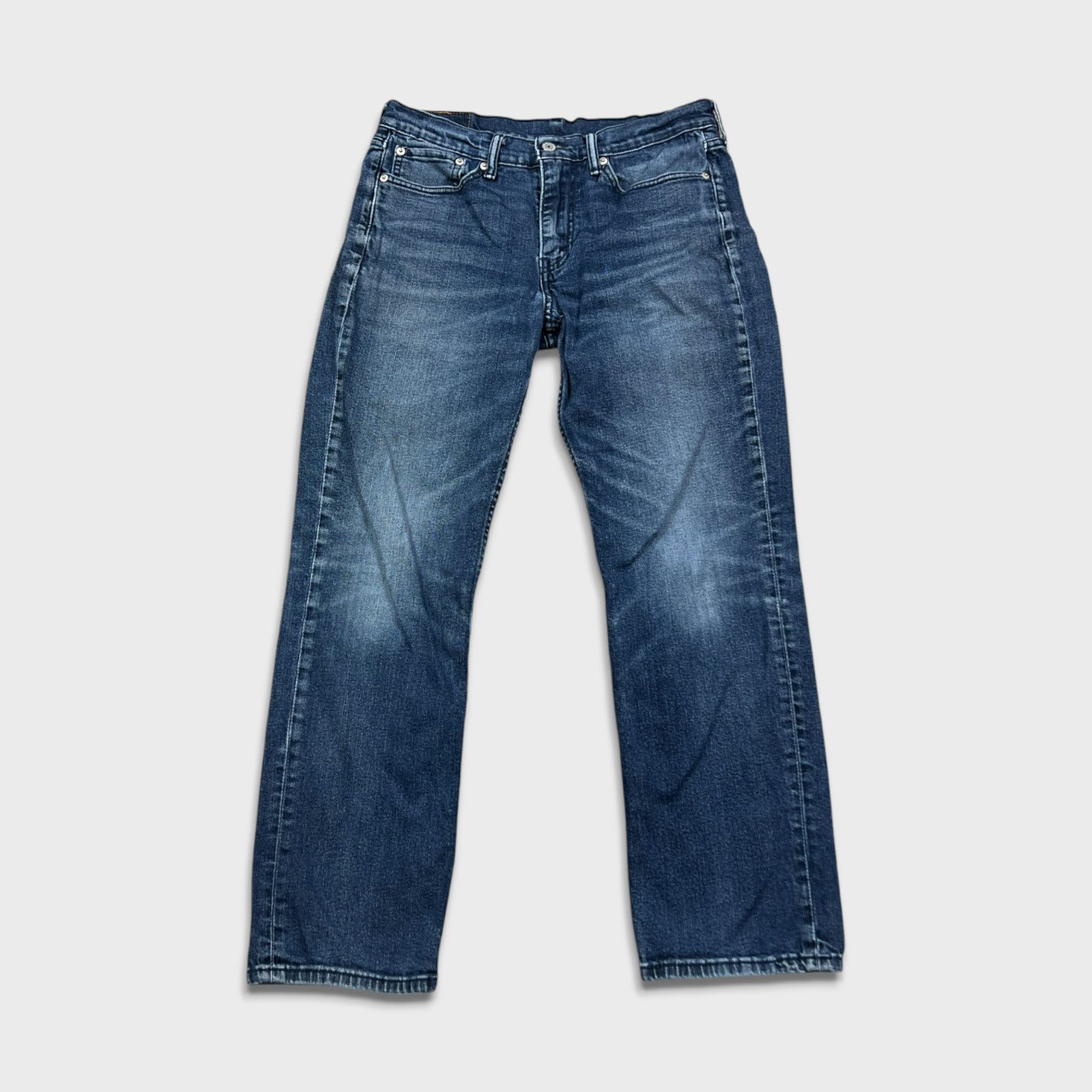 Levi's × Vintage Levi's 514 Jeans 32x30 Slim Straight Fit American Denim Pant Size US 32 / EU 48 - 1 Thumbnail