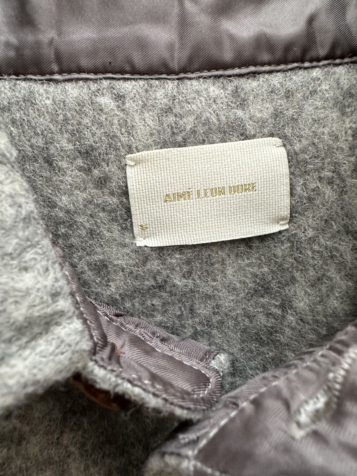 Aime Leon Dore Aime Leon Dore Wool Overshirt Size US S / EU 44-46 / 1 - 4 Thumbnail