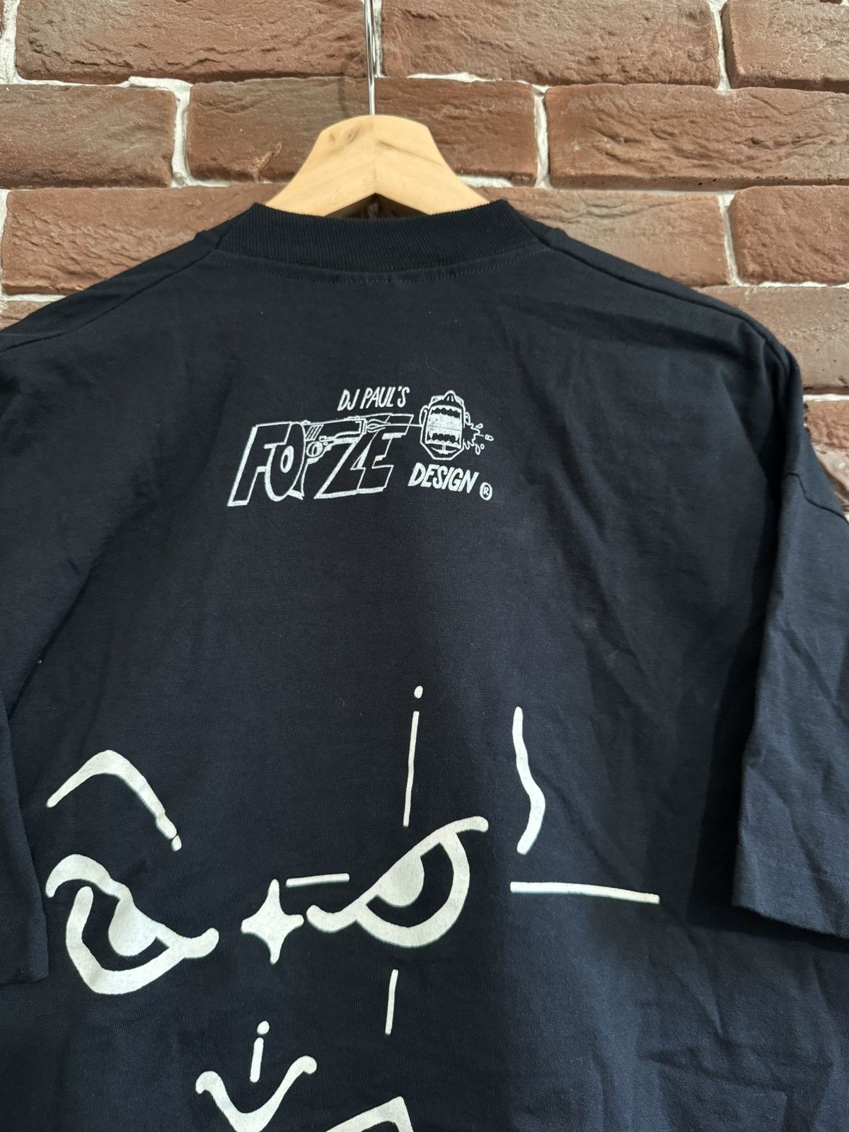 Band Tees × Thunderdome × Vintage Vintage 90s Dj Paul Forze Gabber Thunderdome Band Tee Grail Size US XL / EU 56 / 4 - 4 Thumbnail