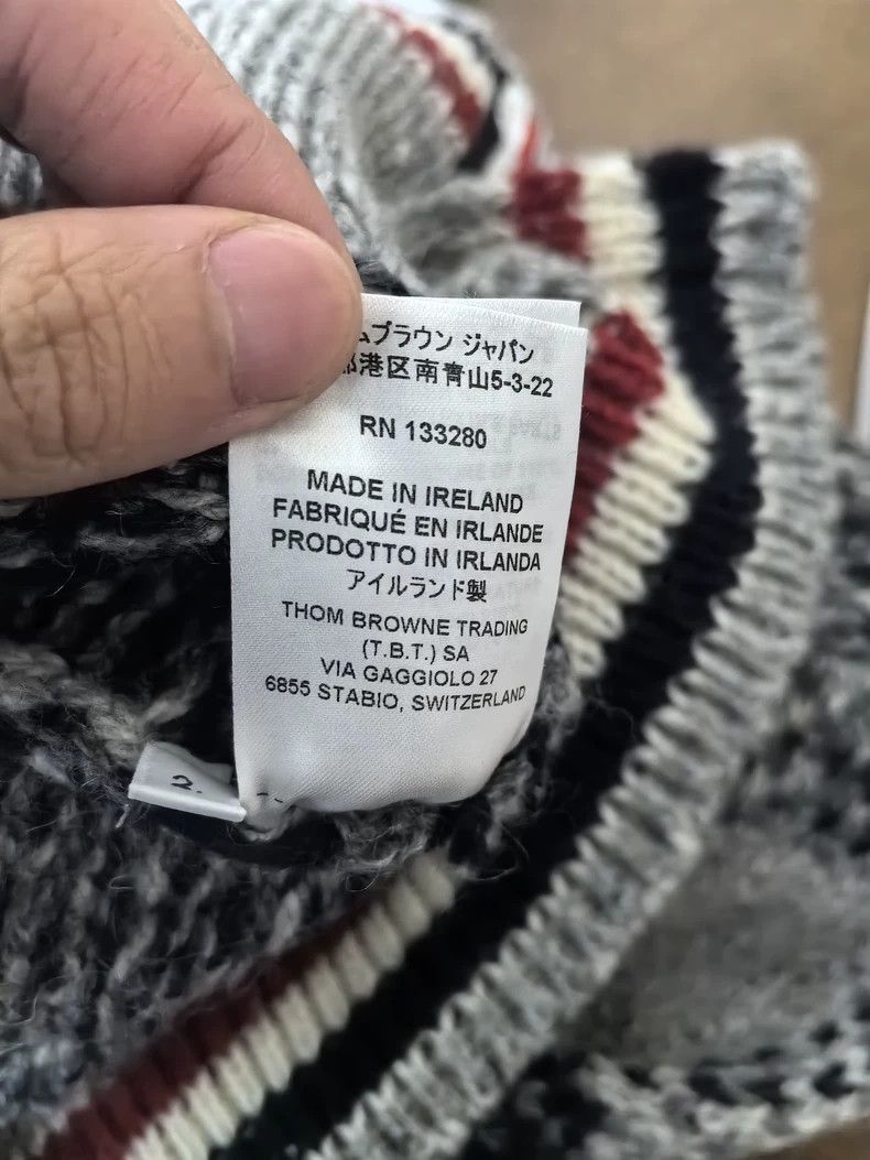 Thom Browne thom browne Wool sweater 2503-Nextarrow Size US M / EU 48-50 / 2 - 5 Thumbnail